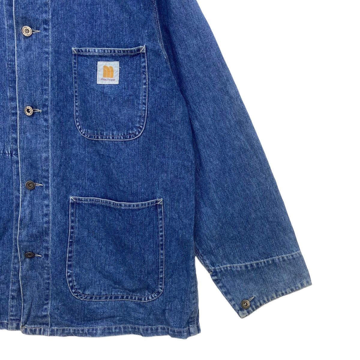 Japanese Brand Vintage Machope Japanese Brand Michigan Chore Denim Jacket Size US M / EU 48-50 / 2 - 9 Thumbnail