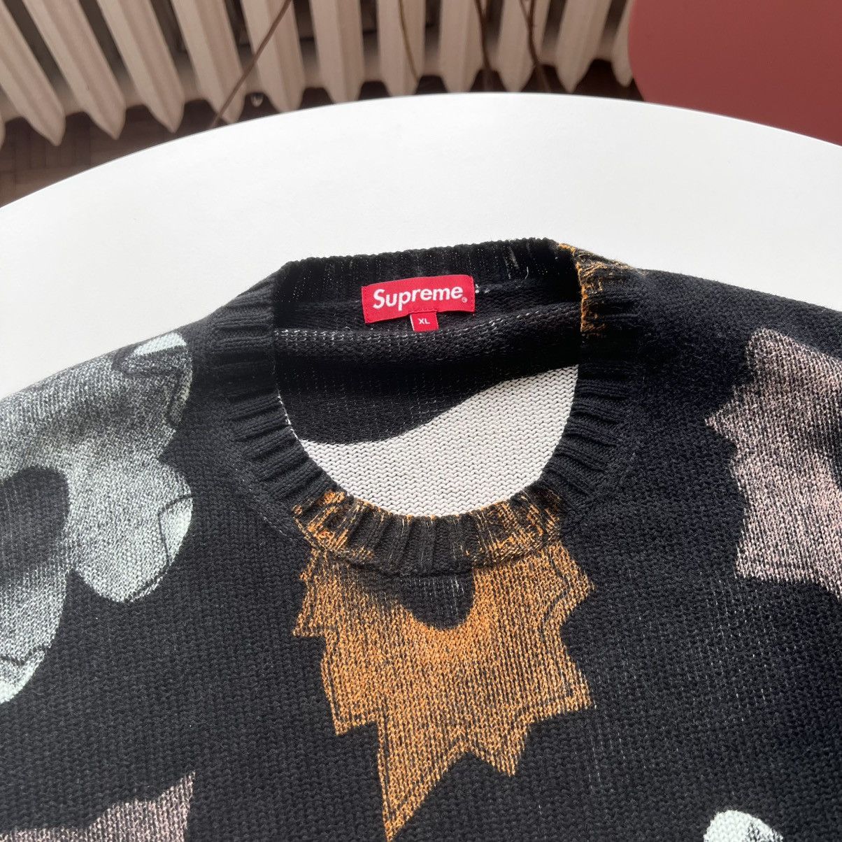 トップス Supreme Nate Lowman Sweater Black M Buy Supreme x Nate Lowman Sweater 'Black' - SS22SK14 BLACK