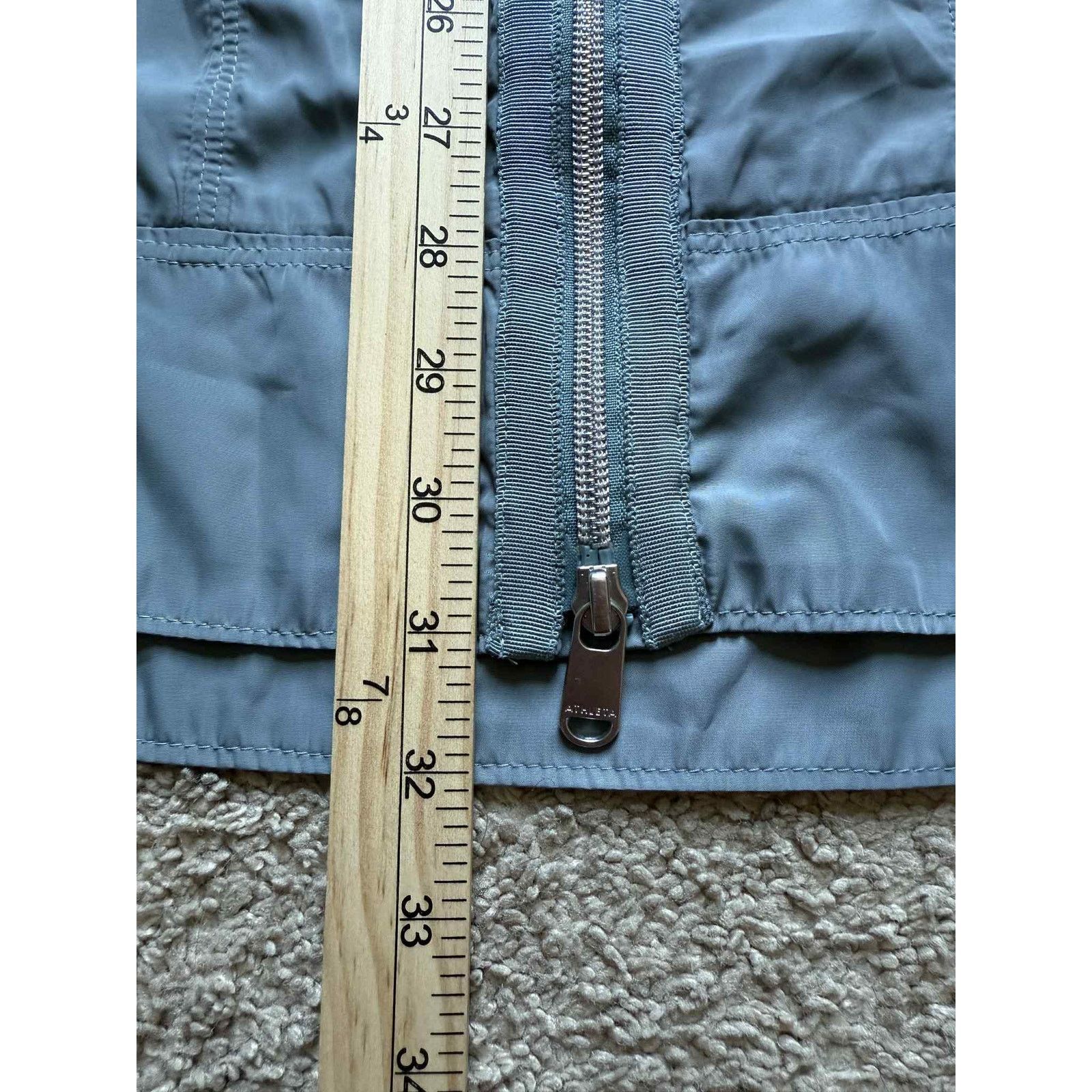 Athleta Athleta Drip Drop Water Repellent Jacket with Hood Grey S Size S / US 4 / IT 40 - 14 Thumbnail
