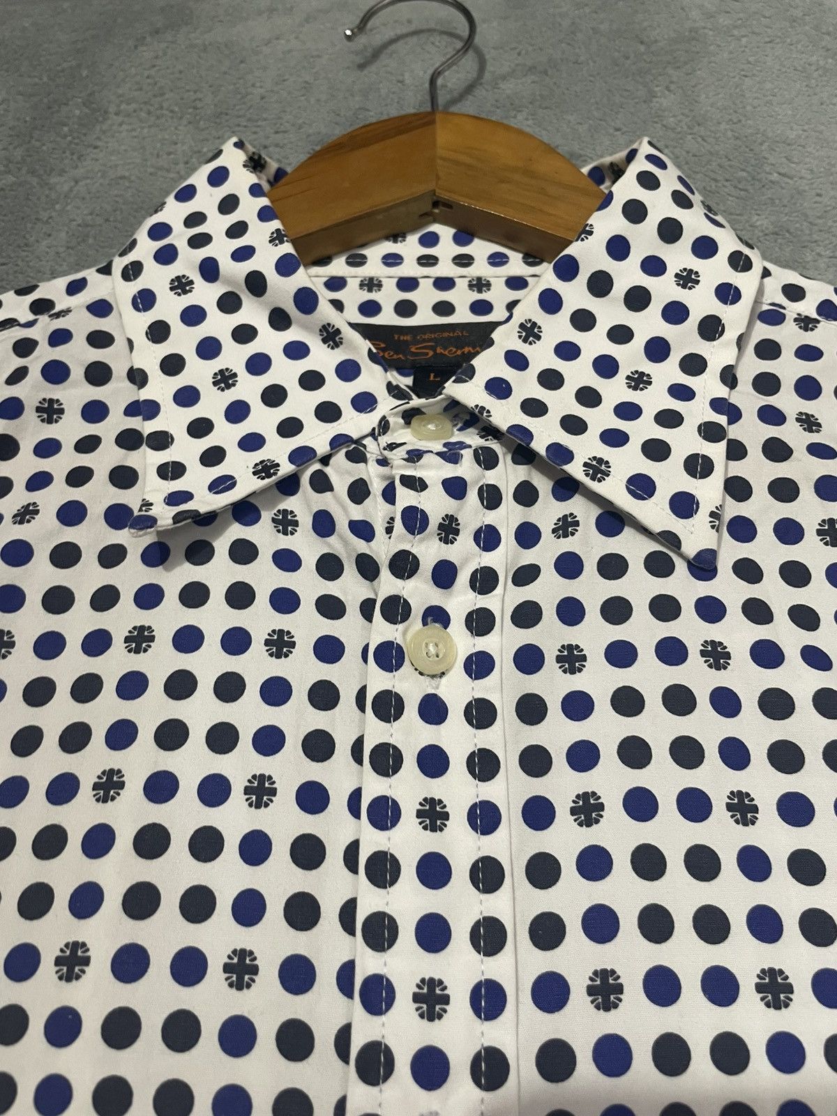 Ben Sherman × Japanese Brand Ben Sherman Full Printed Button ups Size US L / EU 52-54 / 3 - 7 Thumbnail