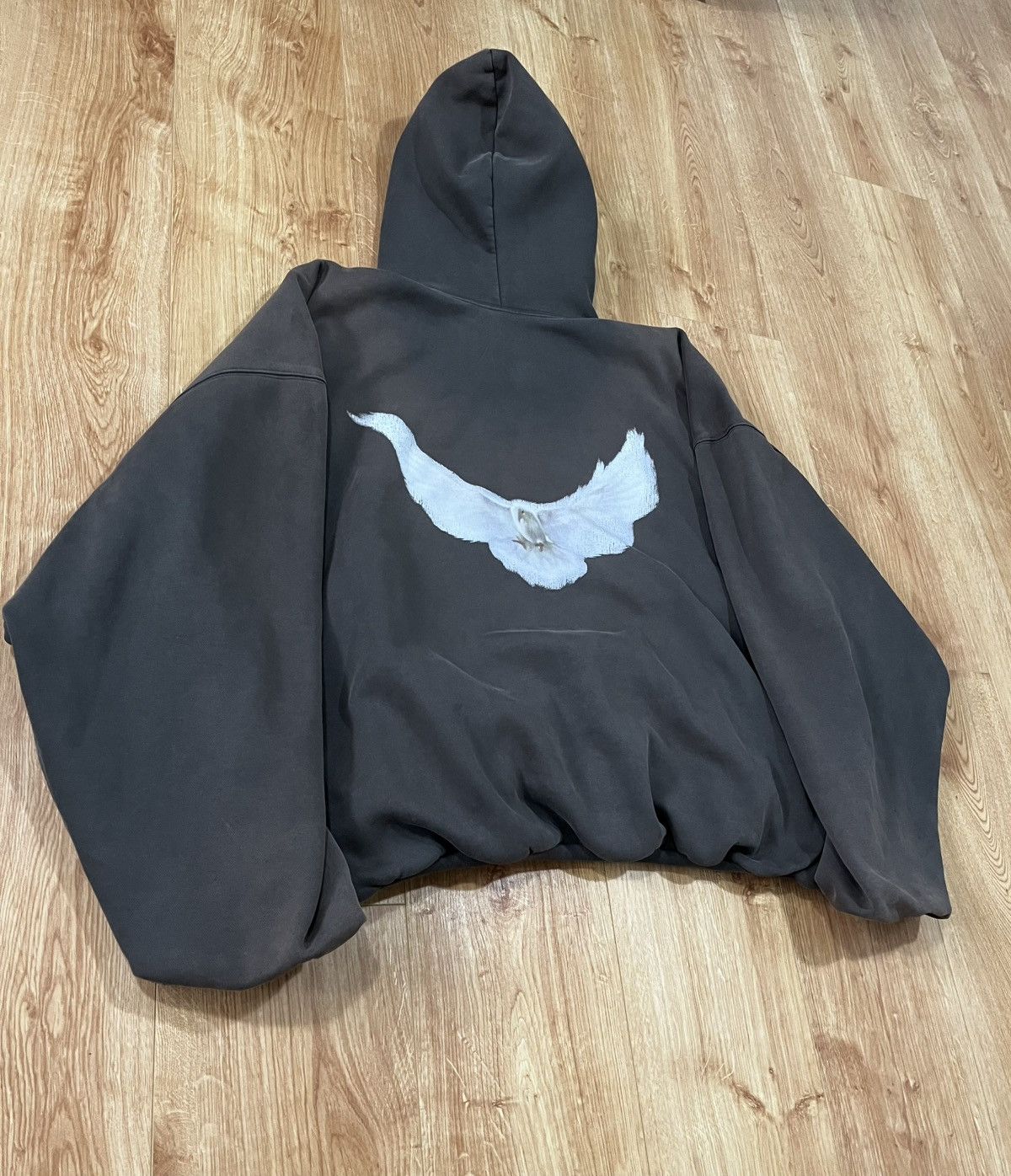 Balenciaga × Gap × Kanye West YGB Dove Hoodie Size US M / EU 48-50 / 2 - 3 Thumbnail