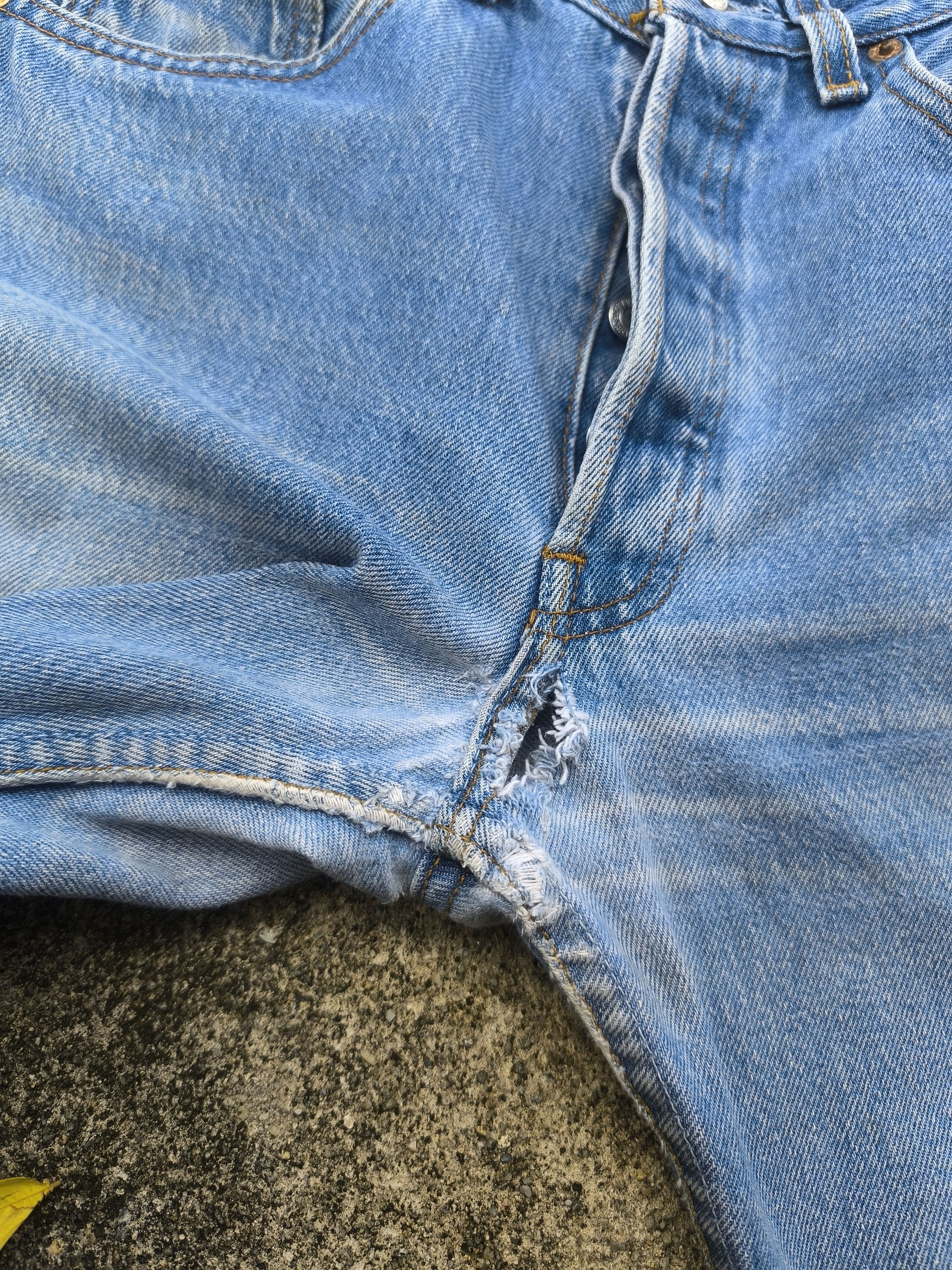 Levi's × Vintage 90s VINTAGE Levis 501 made in USA Size US 31 - 7 Thumbnail