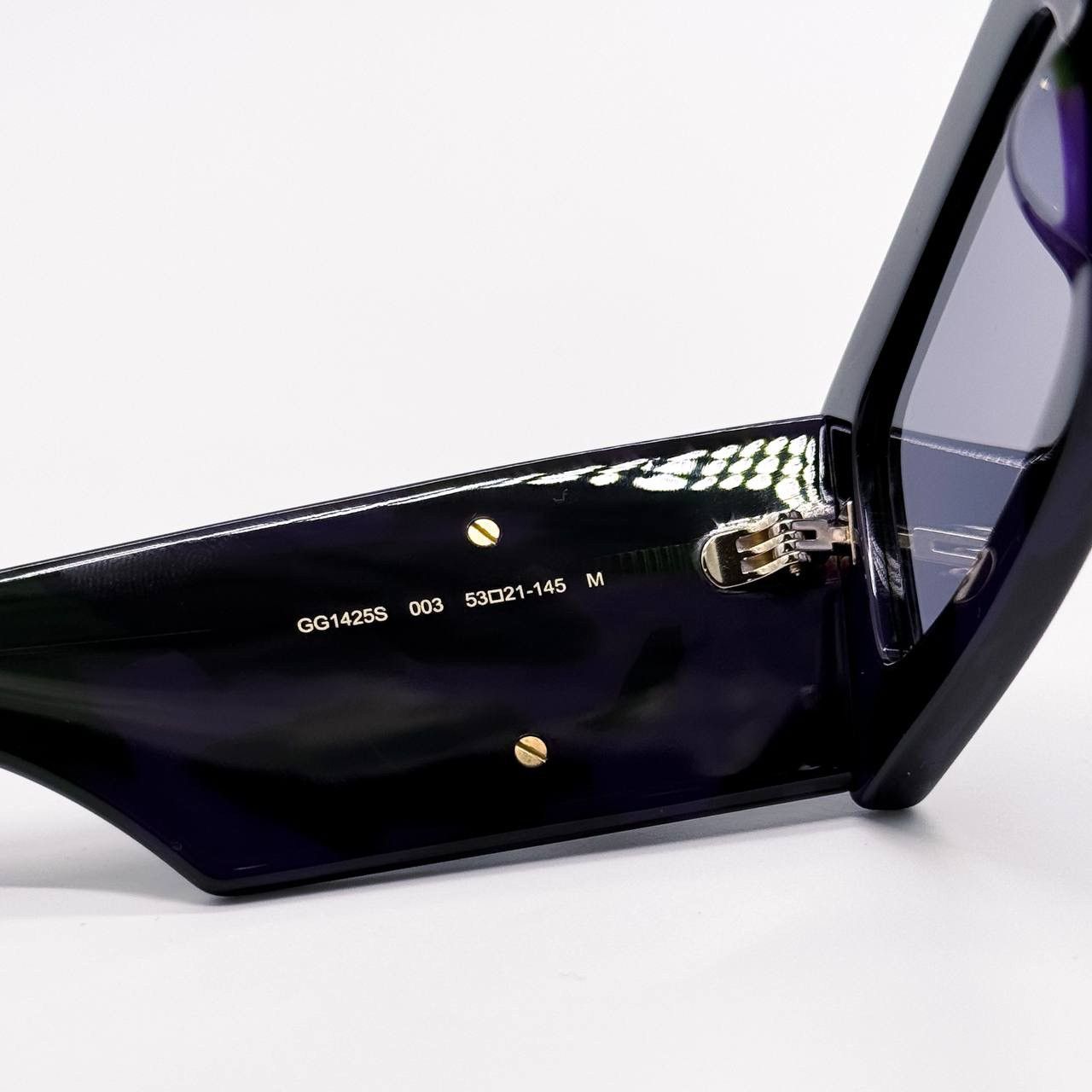 Gucci NEW GUCCI GG1425S 003 SQUARE HAVANA PURPLE WOMEN SUNGLASSES Size ONE SIZE - 10 Thumbnail