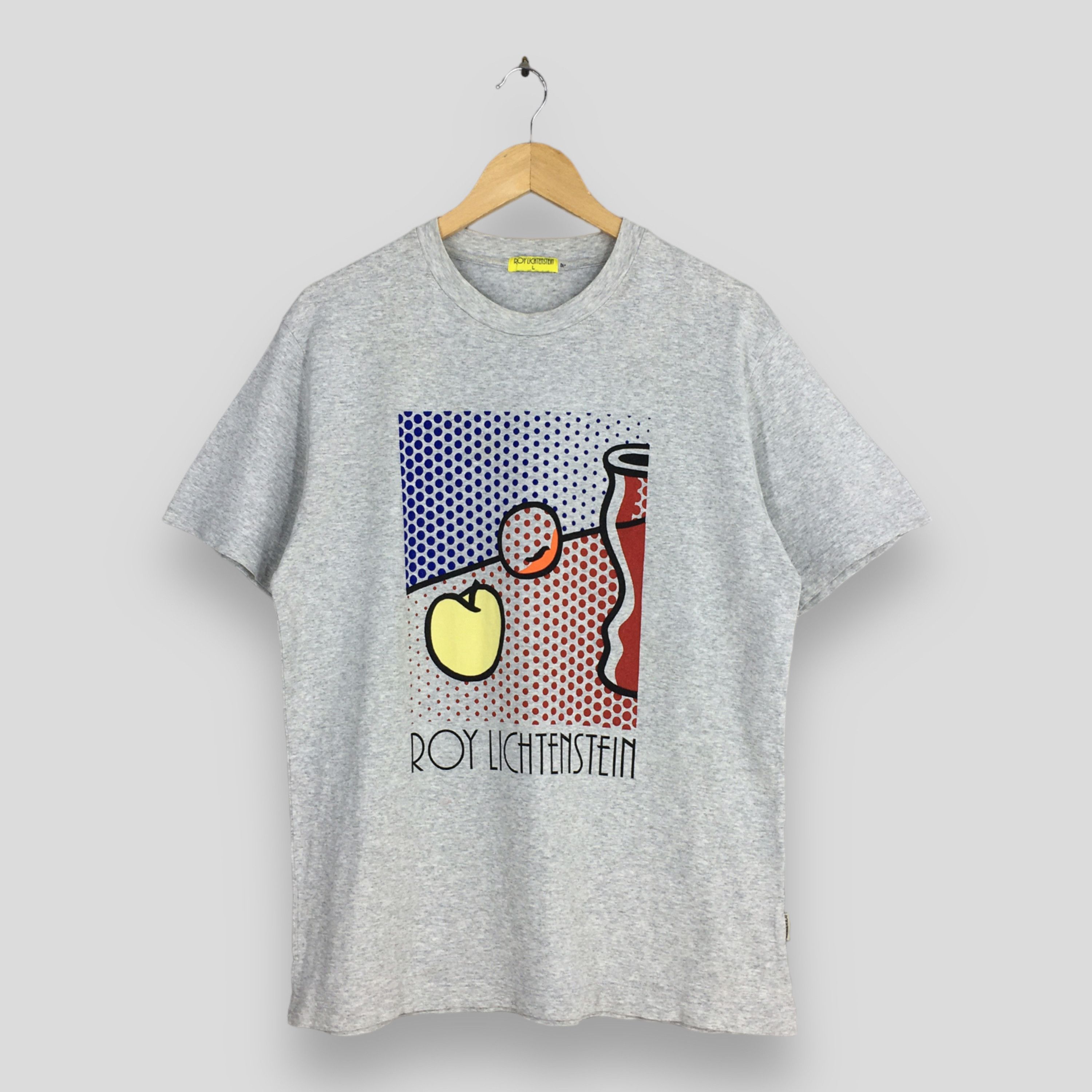 Vintage Vintage Roy Lichtenstein Still Life With Red Jar 1994 Tee Size US L / EU 52-54 / 3 - 1 Thumbnail