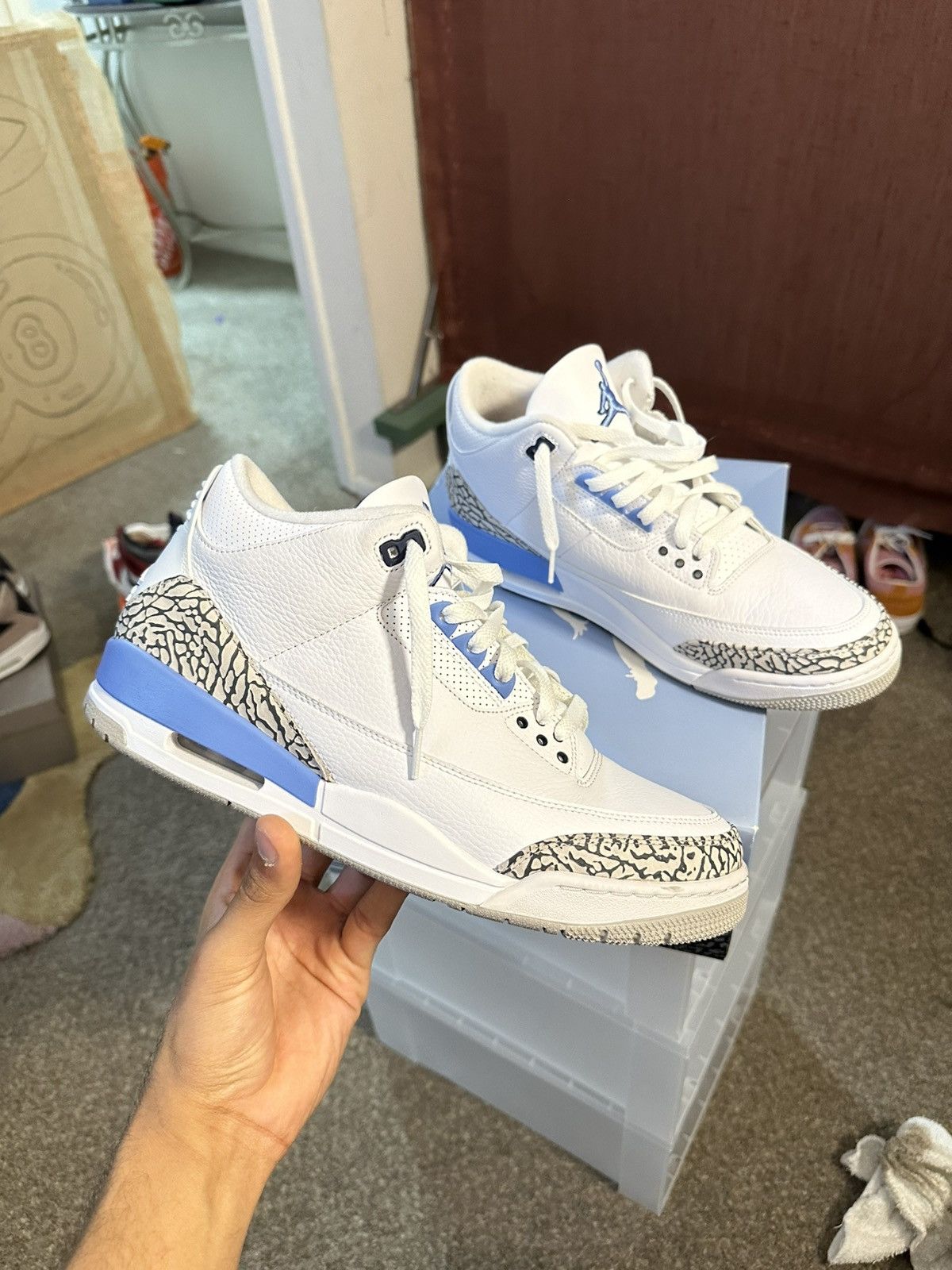 Jordan Brand Retro 3 UNC Size US 11.5 / EU 44-45 - 1 Thumbnail