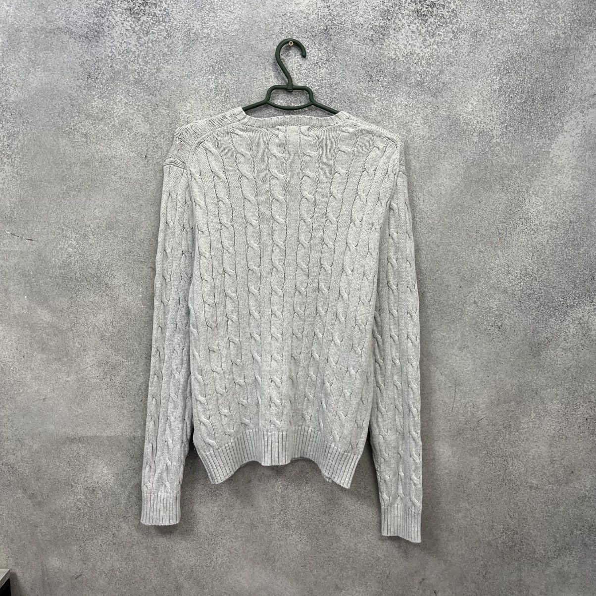 Polo Ralph Lauren Polo Ralph Lauren Knit Sweater Gray Crewneck Vintage 90s Size US M / EU 48-50 / 2 - 14 Thumbnail