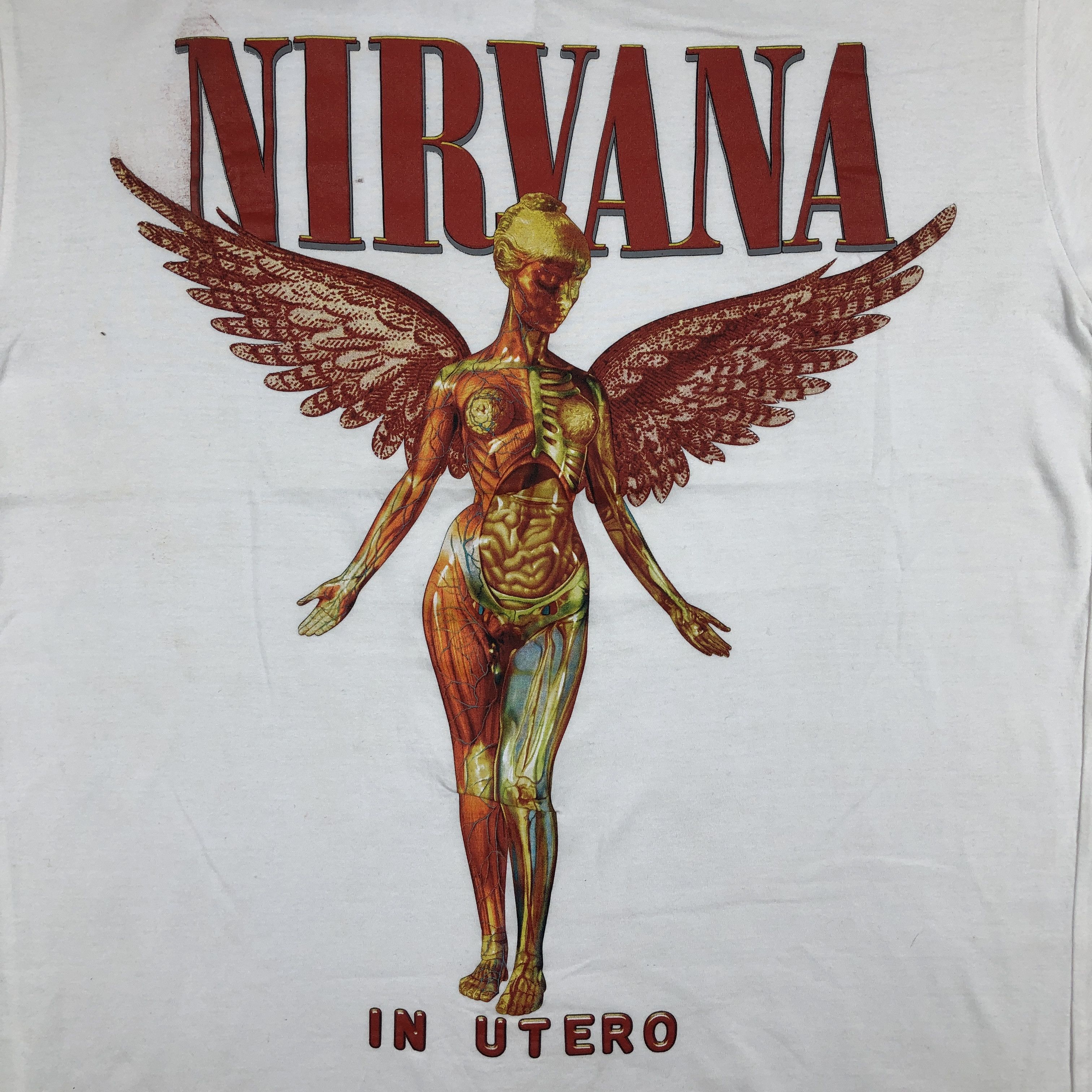 Band Tees Nirvana In Utero T-shirt Vintage Y2K Bootleg Size US M / EU 48-50 / 2 - 3 Thumbnail