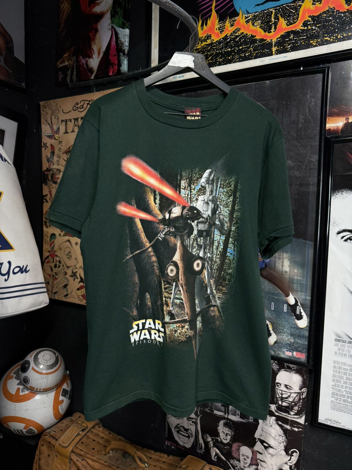 Vintage Vintage 90’s Droids Star Wars Movie T-Shirt Rare Adult Large Size US L / EU 52-54 / 3 - 6 Thumbnail