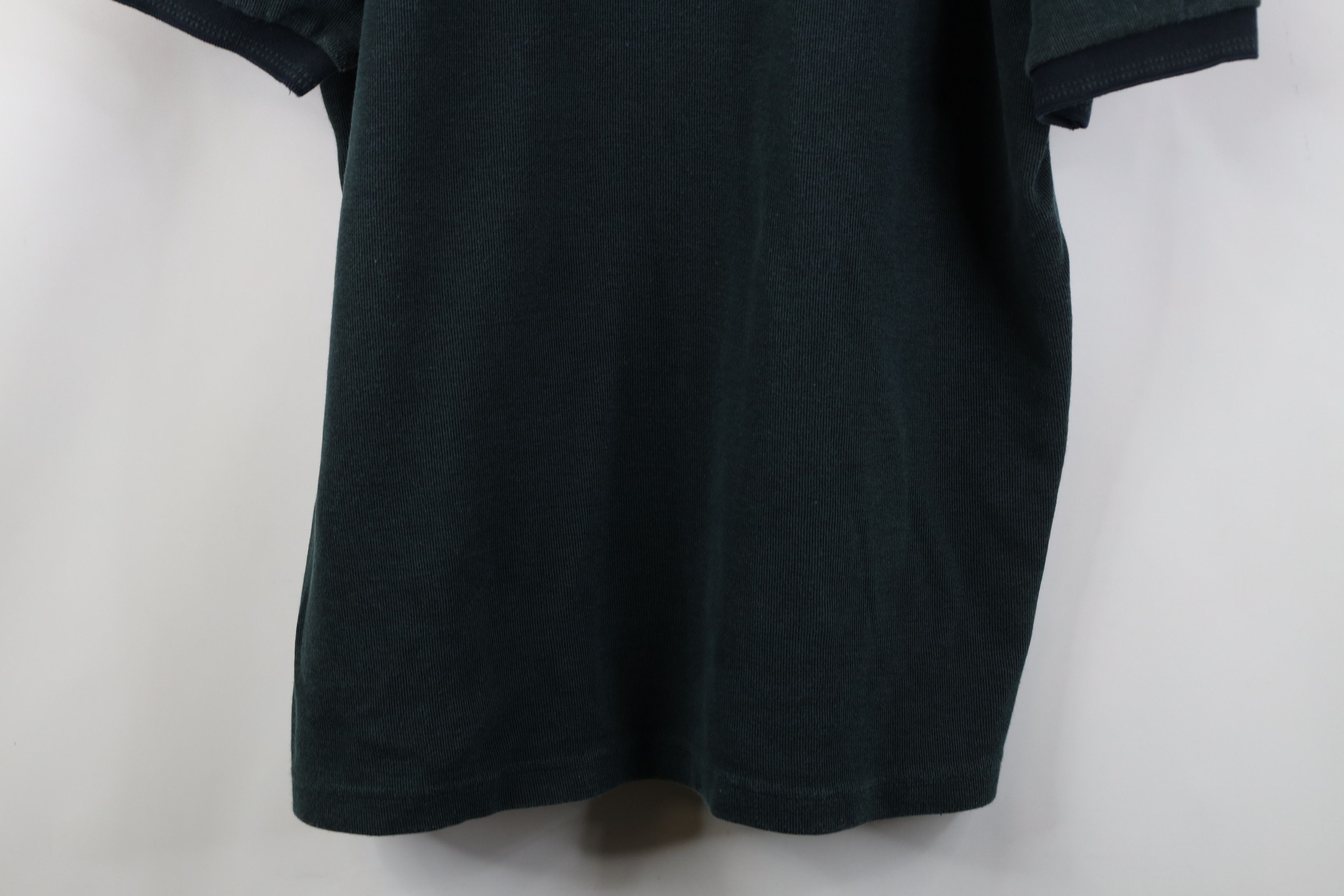 Vintage Vintage 90s Streetwear Ribbed Knit Collared Golf Polo Green Size US XXL / EU 58 / 5 - 3 Thumbnail