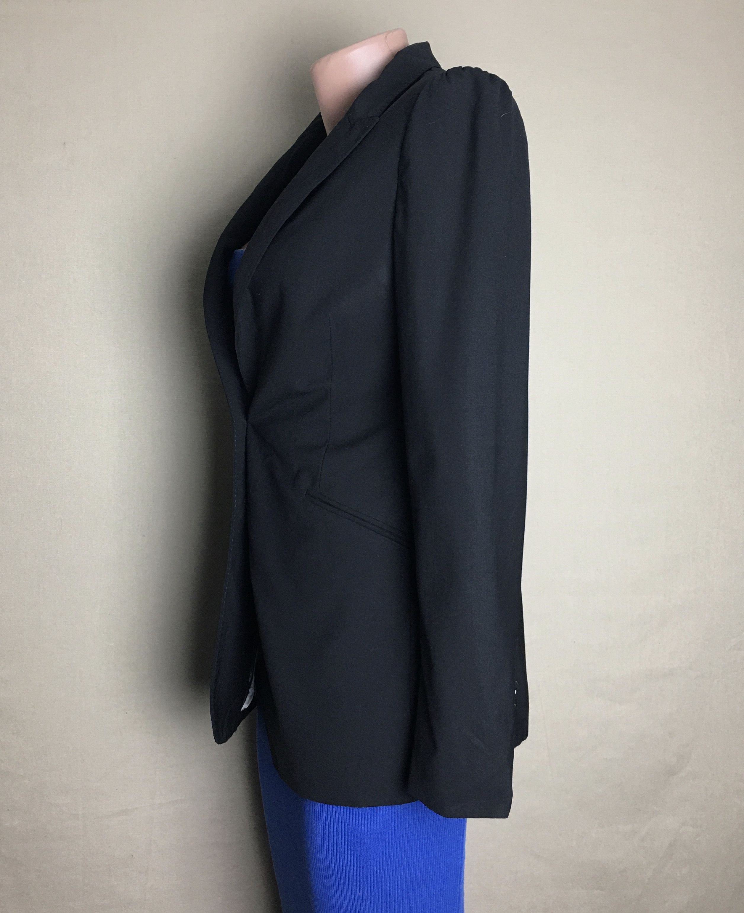 Burberry Burberry London Virgin Wool Black Blazer Jacket IT38/US4 Size S / US 4 / IT 40 - 3 Thumbnail