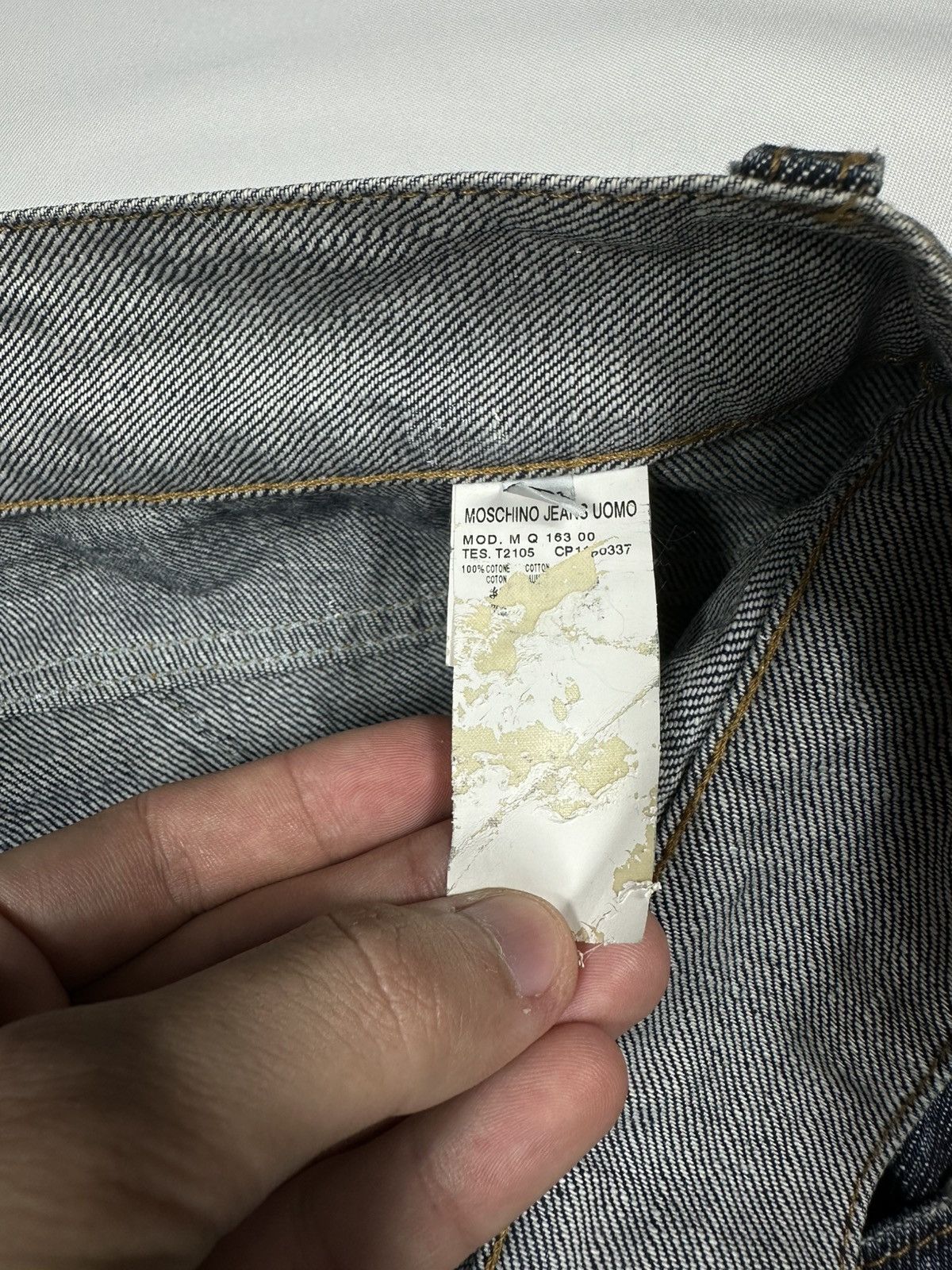 Moschino Moschino Denims Jeans Pants Denim Vintage Logo Distressed Size US 34 / EU 50 - 17 Thumbnail
