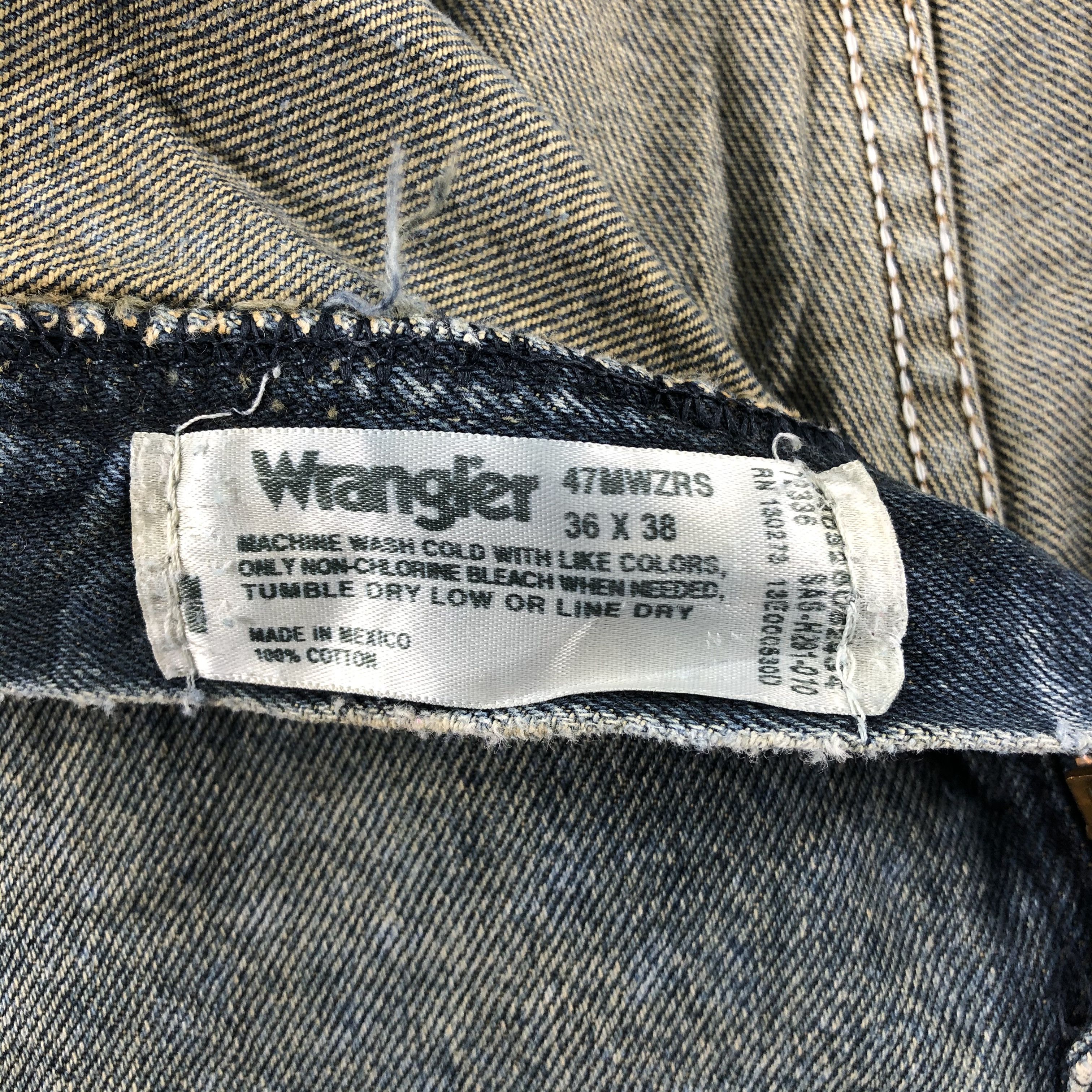 Vintage Vintage Wrangler Jeans-J2317 Size US 37 - 10 Thumbnail