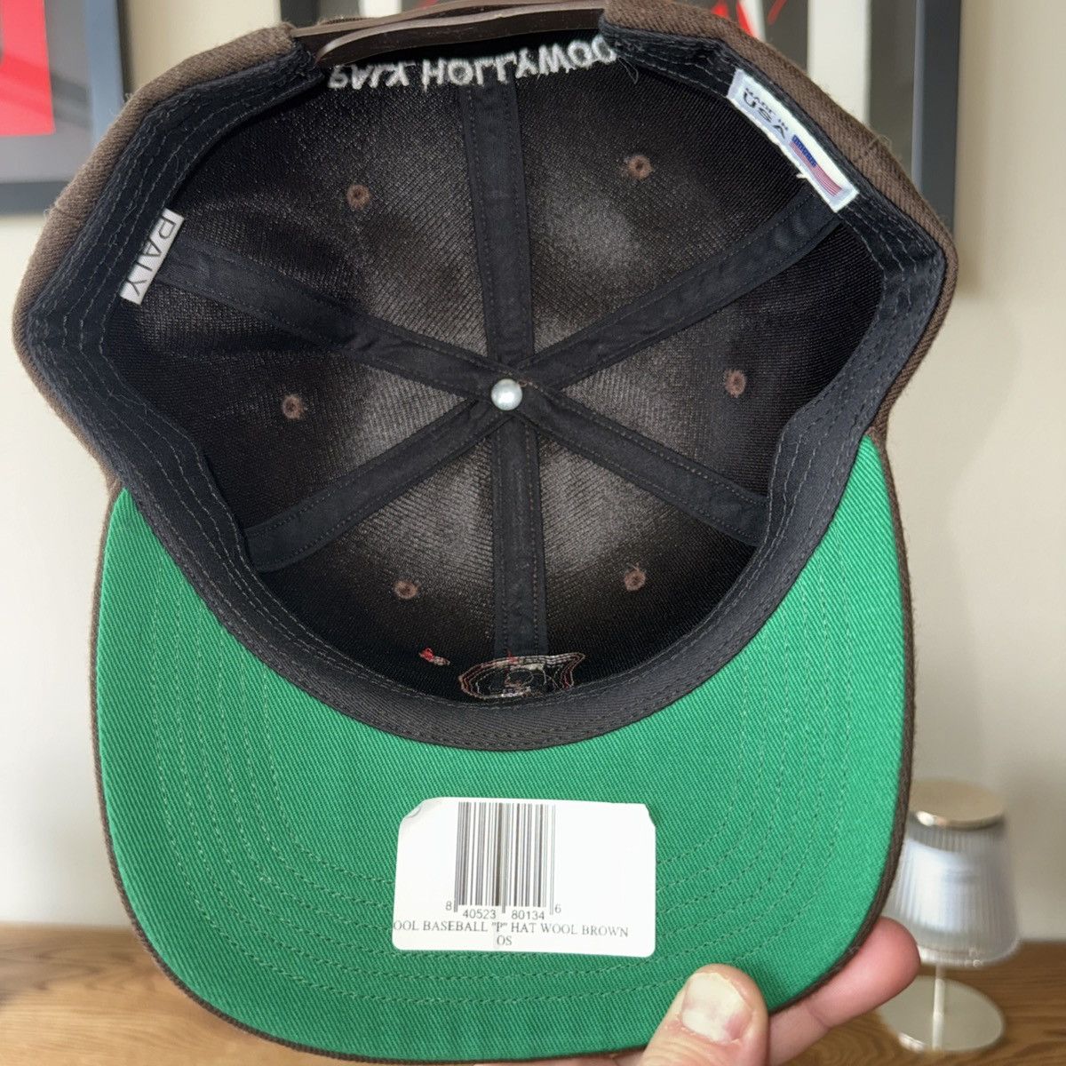 Paly Hollywood Paly Brown P hat SOLD OUT Size ONE SIZE - 5 Thumbnail