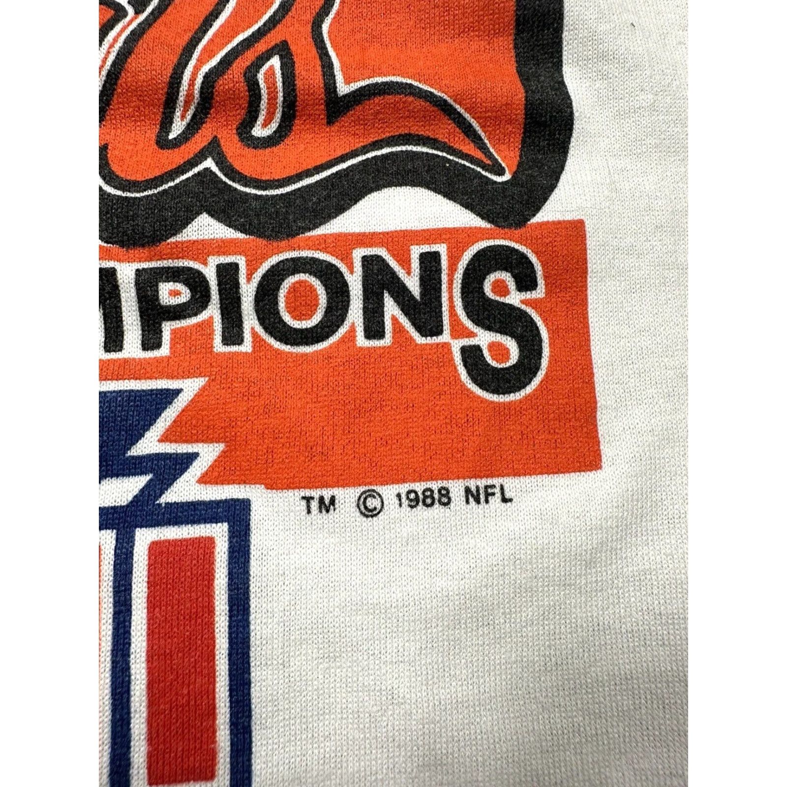 Vintage VINTAGE Cincinnati Bengals T-Shirt Adult L White Size US L / EU 52-54 / 3 - 4 Thumbnail