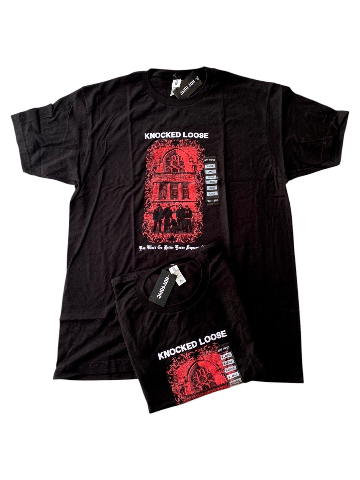 Band Tees KNOCKED LOOSE “YOU WONT GO BEFORE SUPPOSED TO” Size US L / EU 52-54 / 3 - 2 Thumbnail