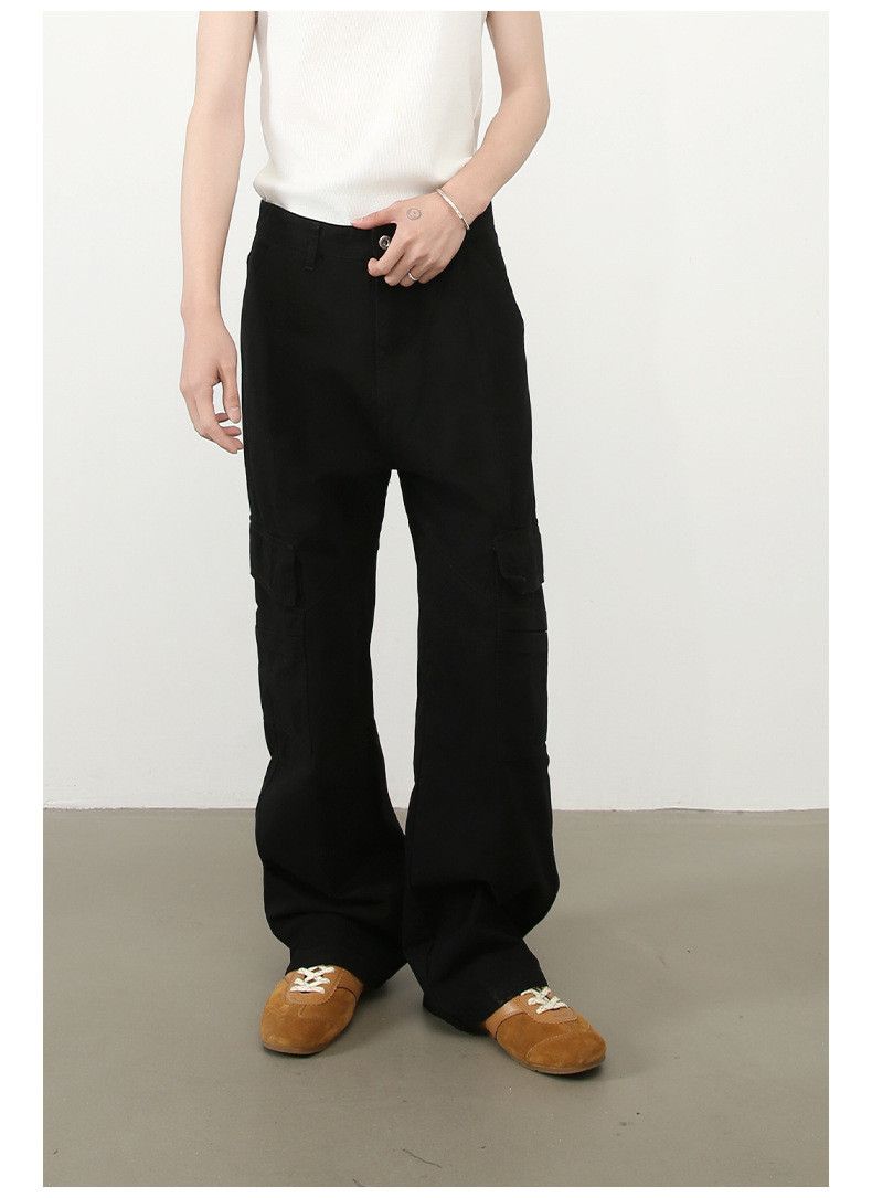 Japanese Brand × Jean American high street cargo loose multi-pocket casual pants Size US 32 / EU 48 - 2 Thumbnail