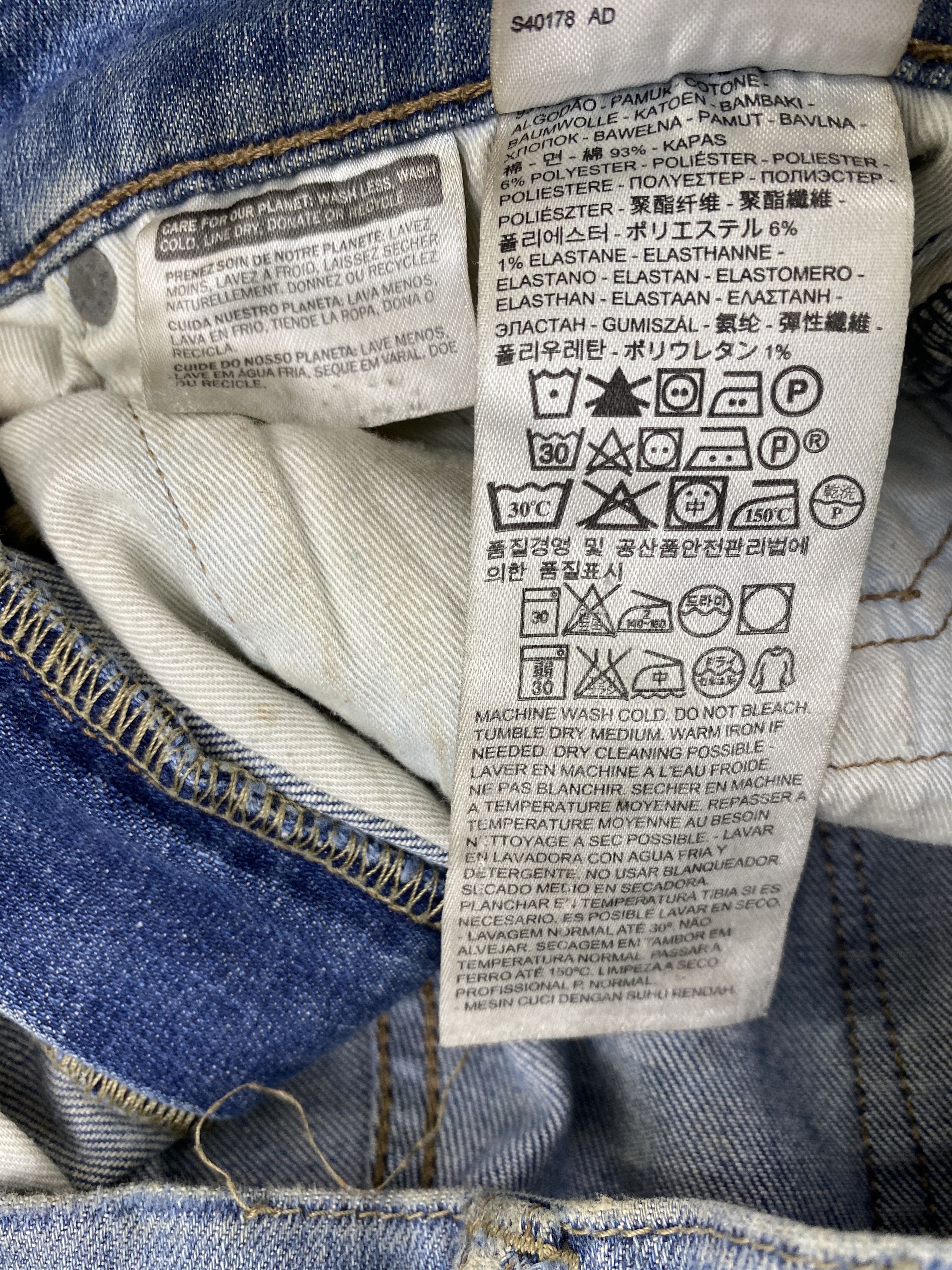Levi's × Vintage Vintage Levi's 505 Rusty Blue Denim Jeans Size US 30 / EU 46 - 13 Thumbnail