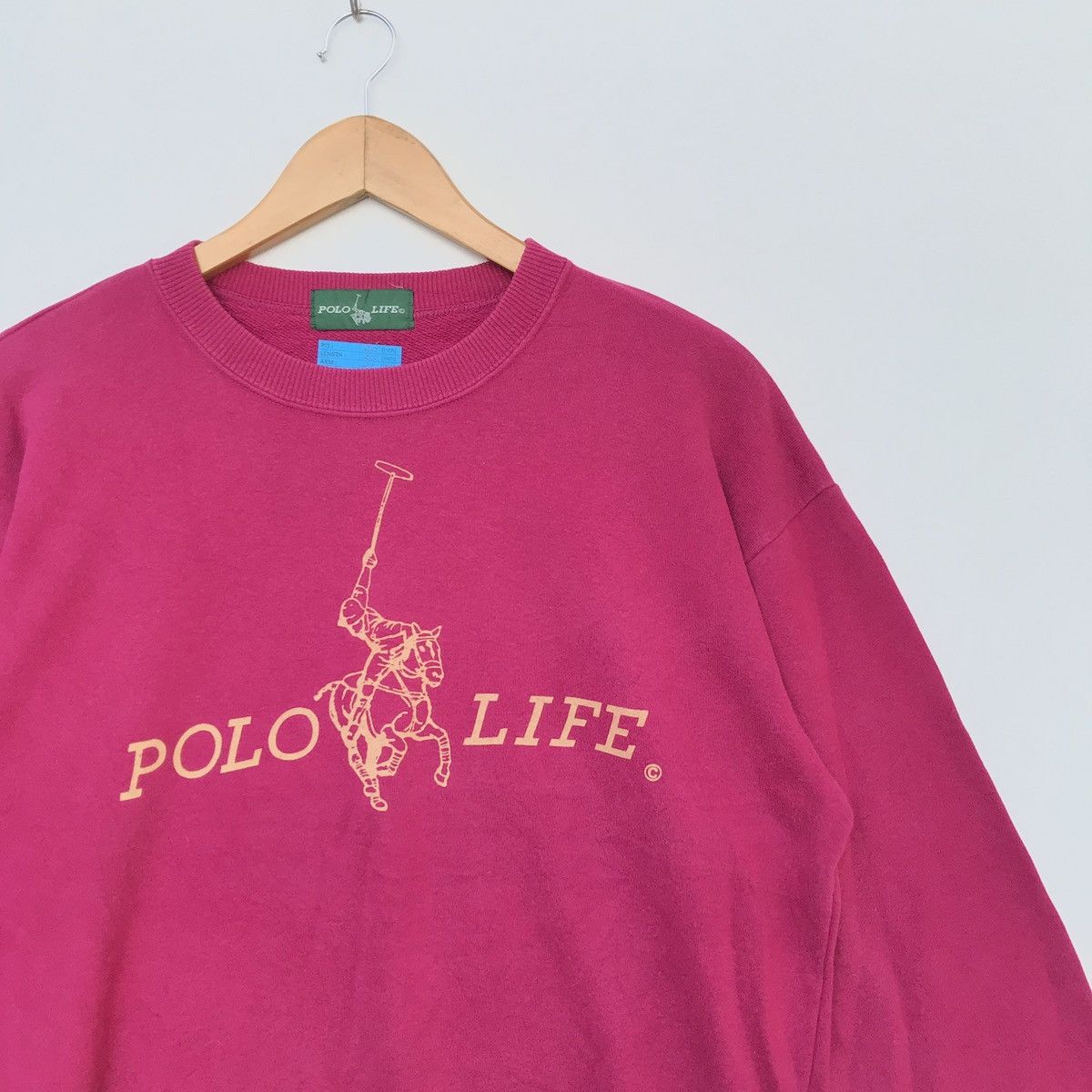 Vintage Vintage Polo Life Sweatshirt Size US M / EU 48-50 / 2 - 2 Thumbnail