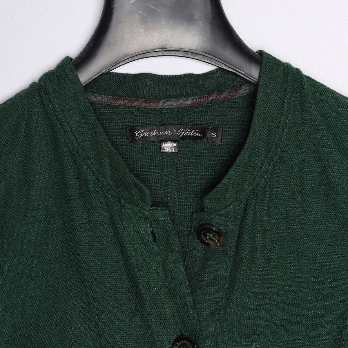 Gudrun Sjoden Gudrun Sjoden Linen Cotton Green Shirt Size S / US 4 / IT 40 - 8 Thumbnail
