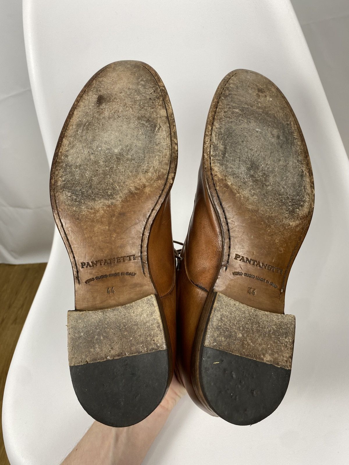 Pantanetti Pantanetti Genuine Leather Desert Boots made in Italy 44 Size US 11 / EU 44 - 7 Thumbnail