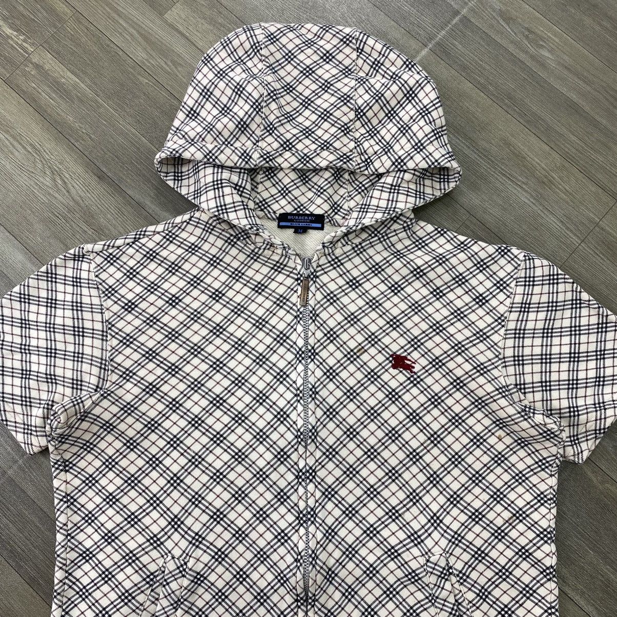 Burberry Burberry London Nova Check Plaid Short Zip Hoodie Luxury Size US S / EU 44-46 / 1 - 2 Thumbnail
