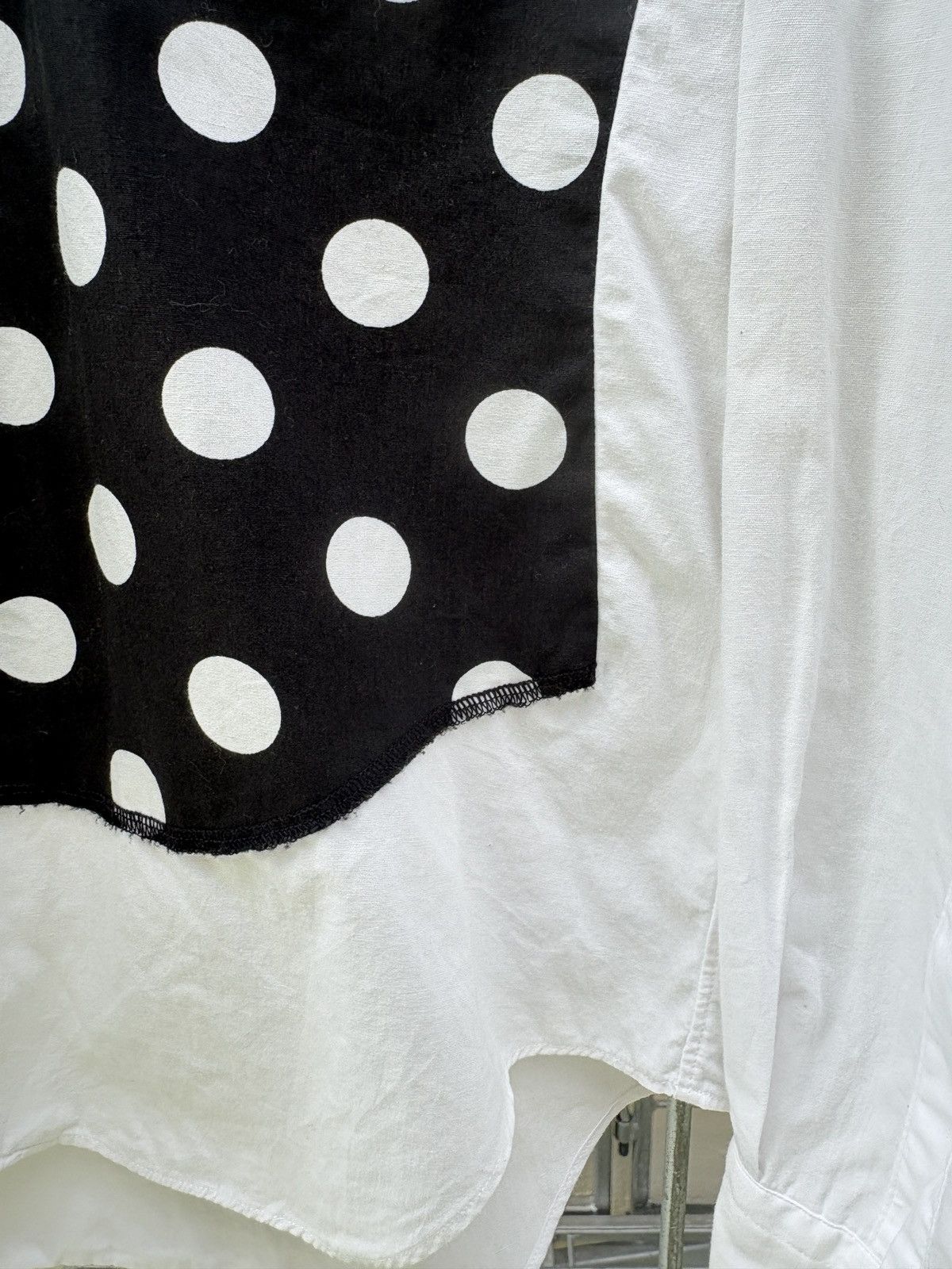 Comme des Garcons Black Comme des Garcons • polkadot white shirt Size US XS / EU 42 / 0 - 10 Thumbnail
