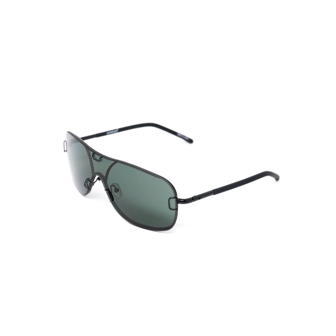 Yohji Yamamoto Yohji Yamamoto Sunglasses Black and Grey Size ONE SIZE - 2 Thumbnail
