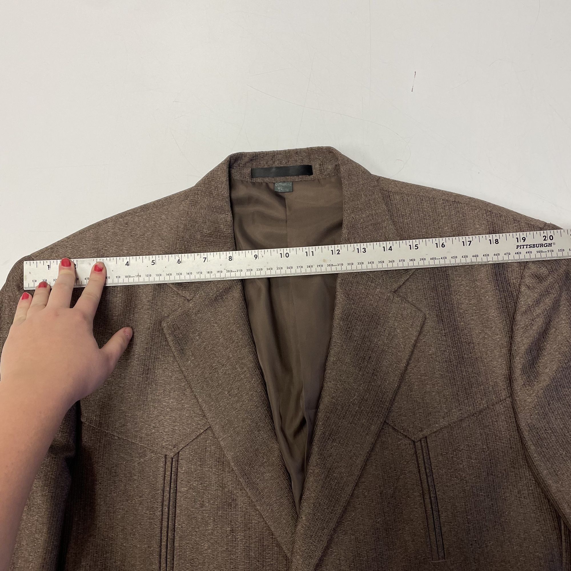 Other NOS New Vtg Daneli SHARKSKIN Western ROCKABILLY Sport Coat Size 44R - 13 Thumbnail