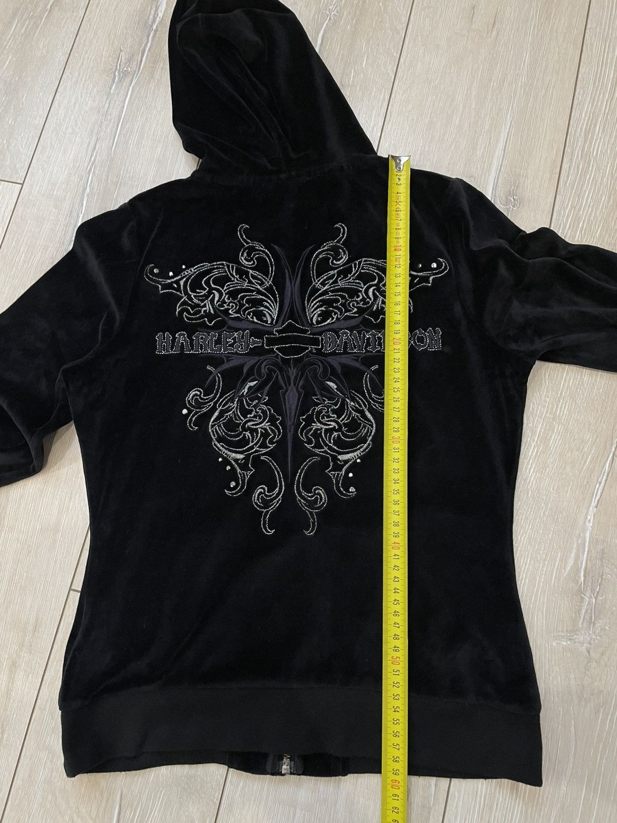 Harley Davidson Harley Davidson Hoodie Womens Pullover Black Size S Velour Size S / US 4 / IT 40 - 10 Thumbnail