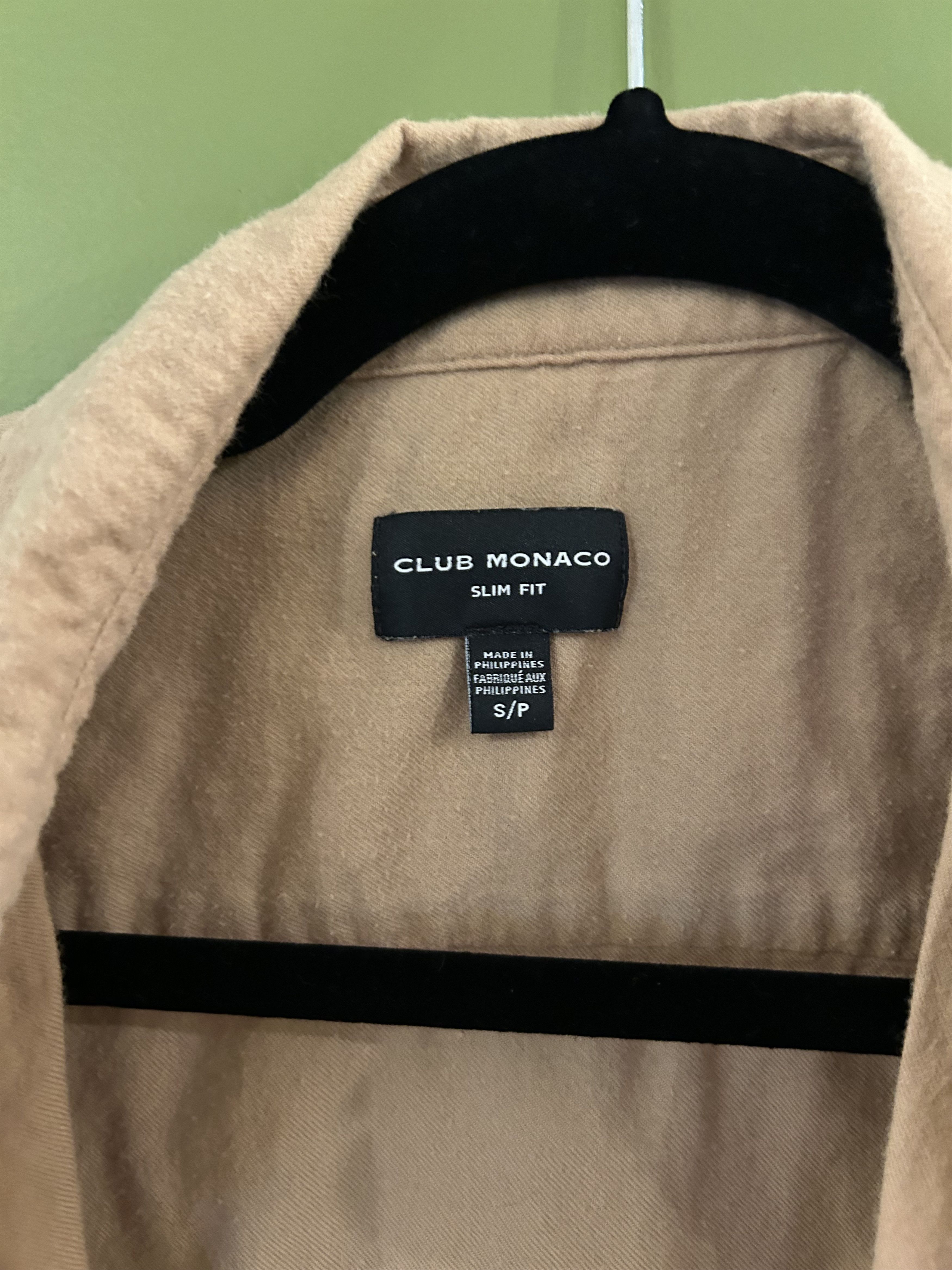 Club Monaco Club Monaco Camel Button Down Size US S / EU 44-46 / 1 - 3 Thumbnail