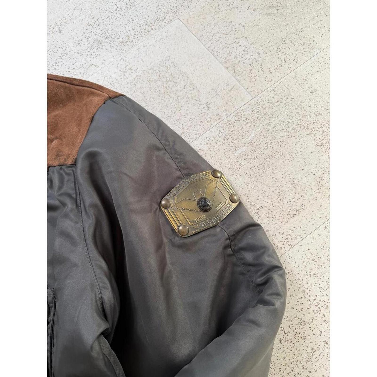 Emporio Armani 90’s Emporio Armani Bomber Jacket (L) Size US L / EU 52-54 / 3 - 2 Thumbnail