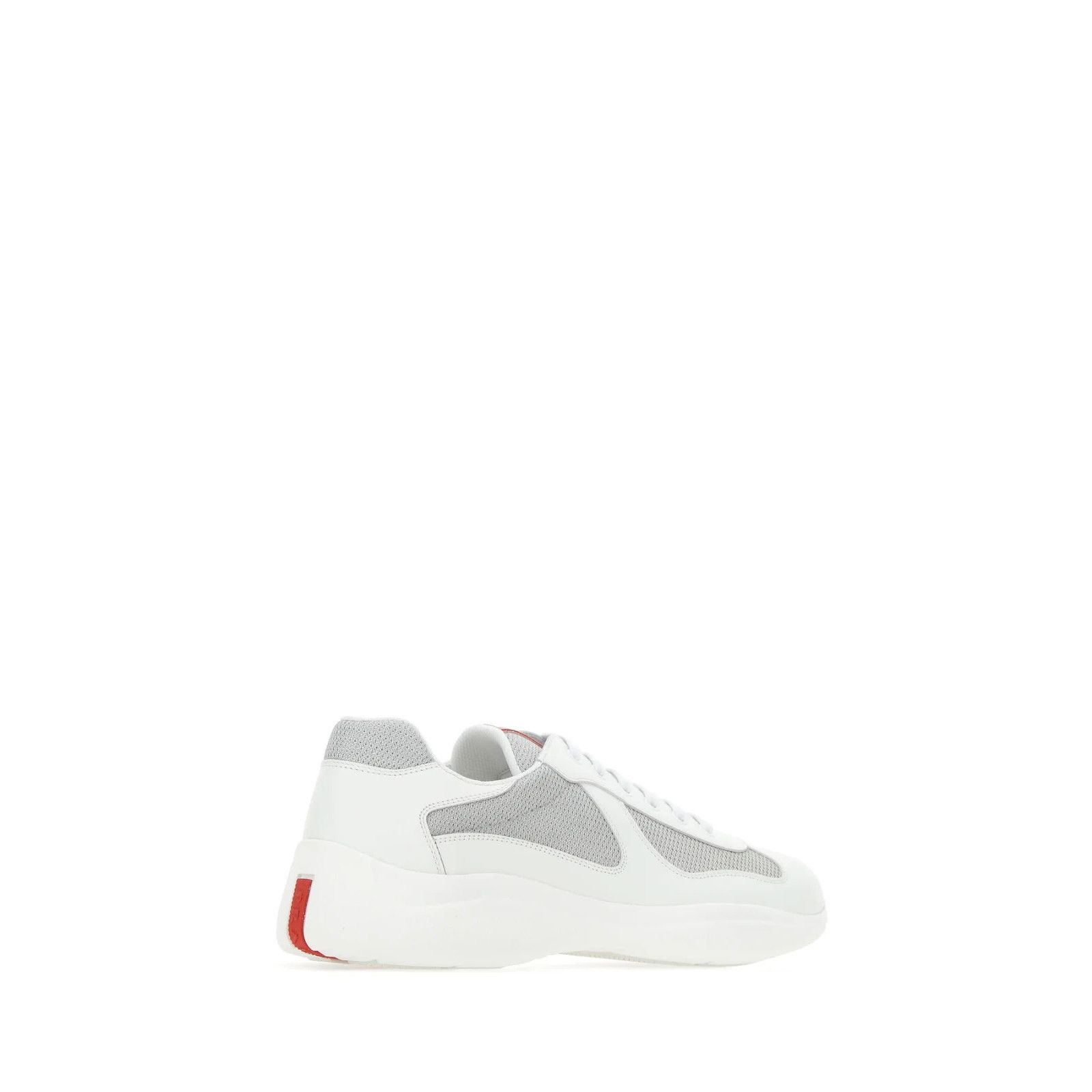 Prada PRADA Two-Tone Leather And Tech Fabric Sneakers New And Auth Size US 7.5 / EU 40-41 - 3 Thumbnail