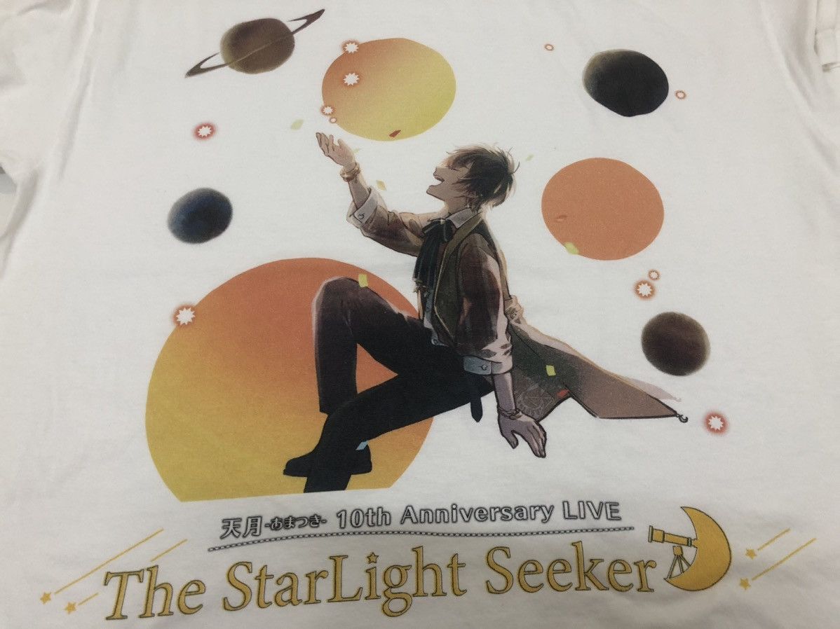 Alstyle × Anime 🔥 THE STARLIGHT SEEKER 10th ANNIVERSARY TEE 🇯🇵 ANIME Size US XL / EU 56 / 4 - 6 Thumbnail
