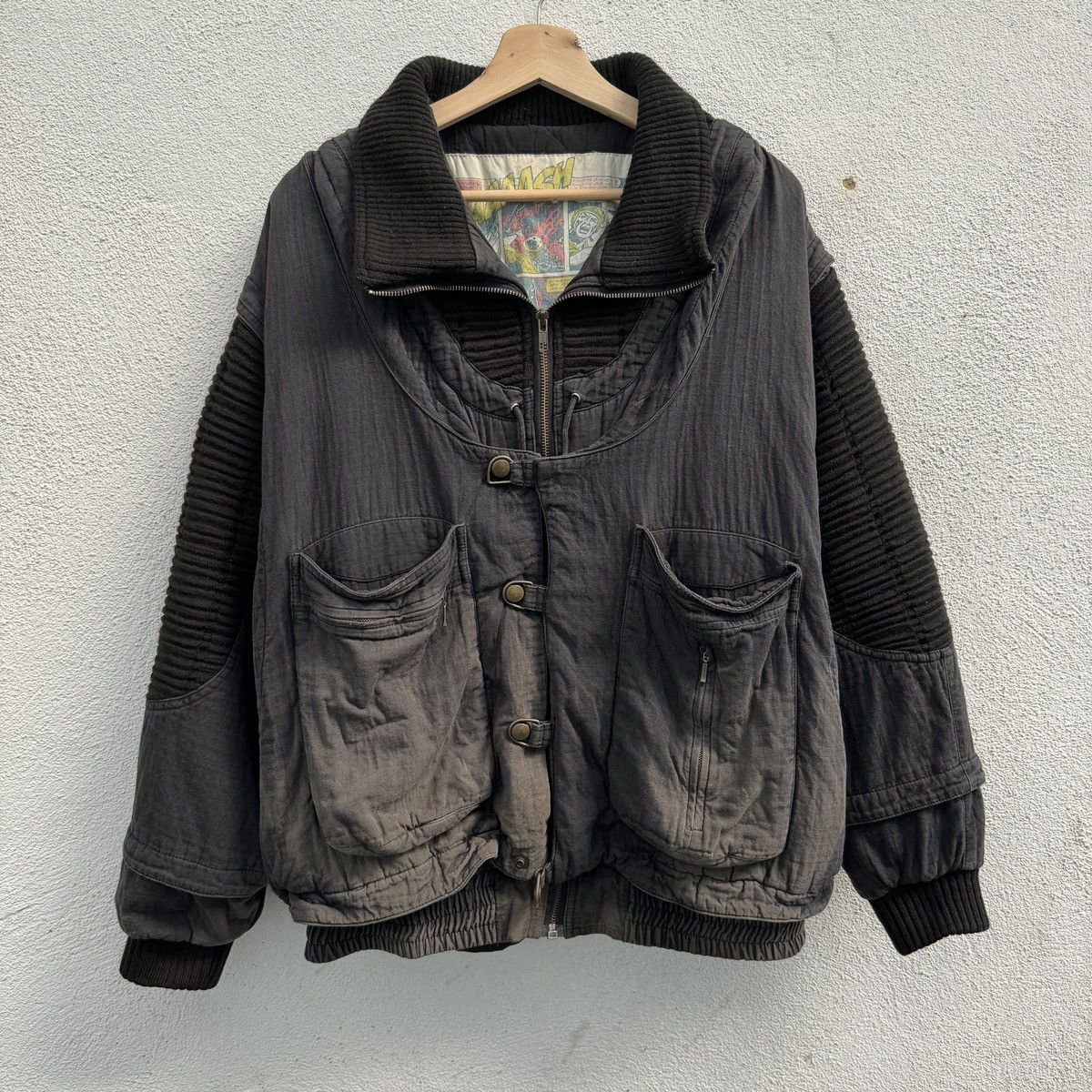 Japanese Brand Military Tactical Bomber Japanese Jacket Size US L / EU 52-54 / 3 - 3 Thumbnail