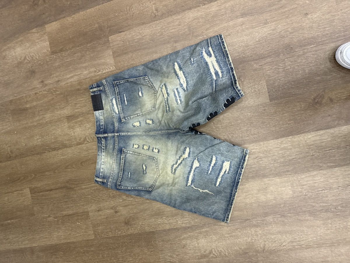 LOSTSHDWS DSTRY DENIM SHORT (BLACK) Size US 38 / EU 54 - 2 Thumbnail