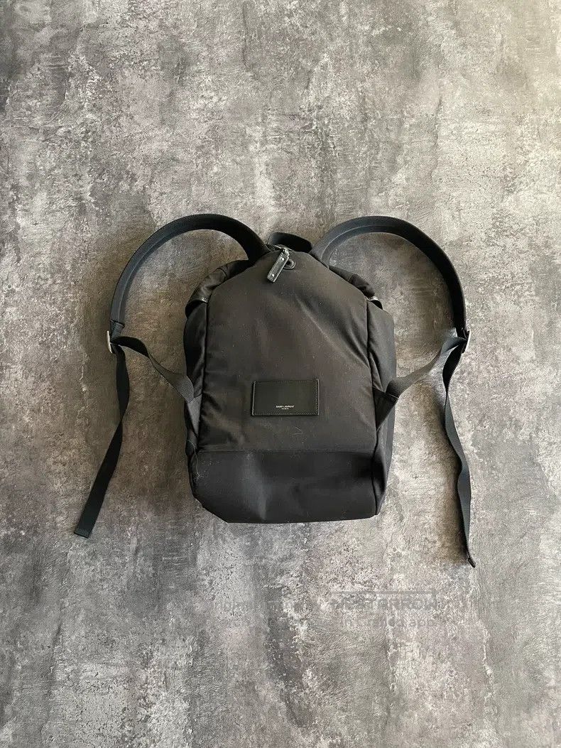 Saint Laurent Paris Saint Laurent Paris Nylon Canvas Parachute Double-Shoulder Size ONE SIZE - 2 Thumbnail