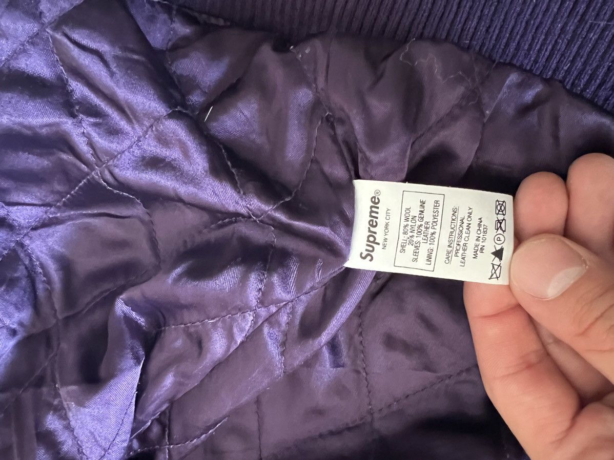 Supreme Supreme King hooded varsity jacket Size US M / EU 48-50 / 2 - 8 Thumbnail