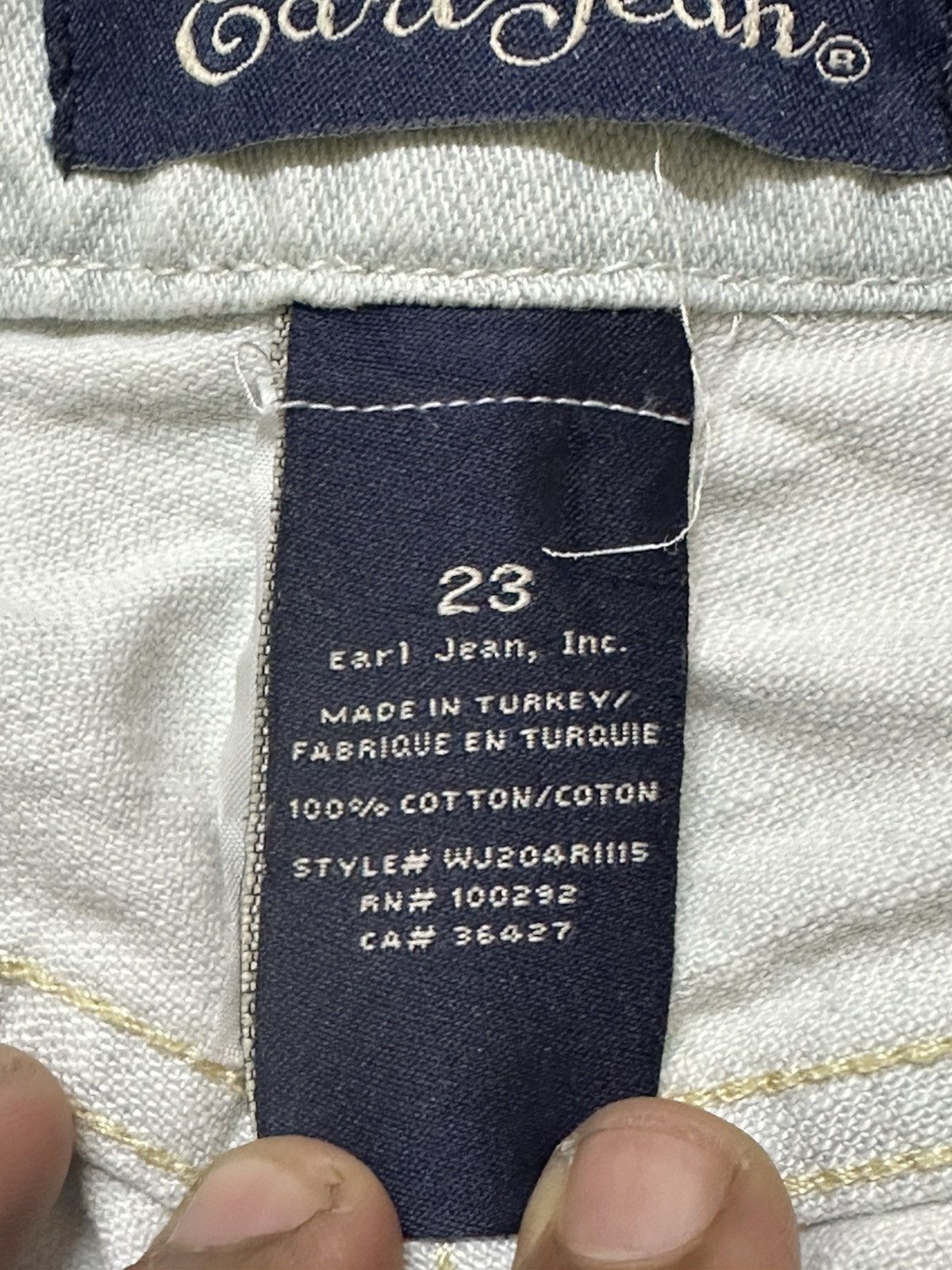 Earl Jeans Vintage Earl Jeans Flare Bootcut Faded Distressed Denim Size US 28 / EU 44 - 8 Thumbnail