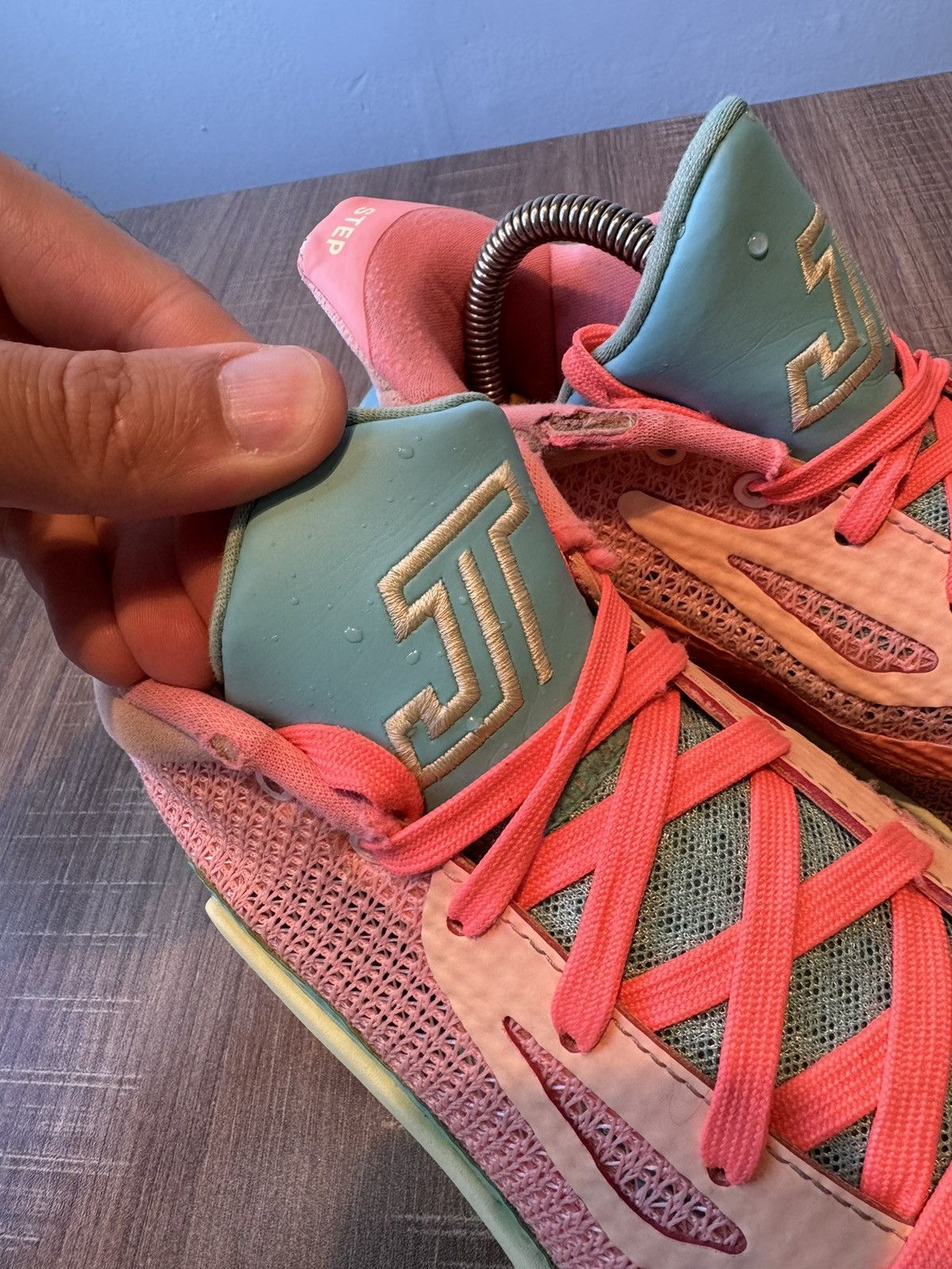 Jordan Brand Size 6.5Y GS) - Jordan Tatum 1 Low Pink Lemonade Shoes Size US 6.5 / EU 39-40 - 7 Thumbnail