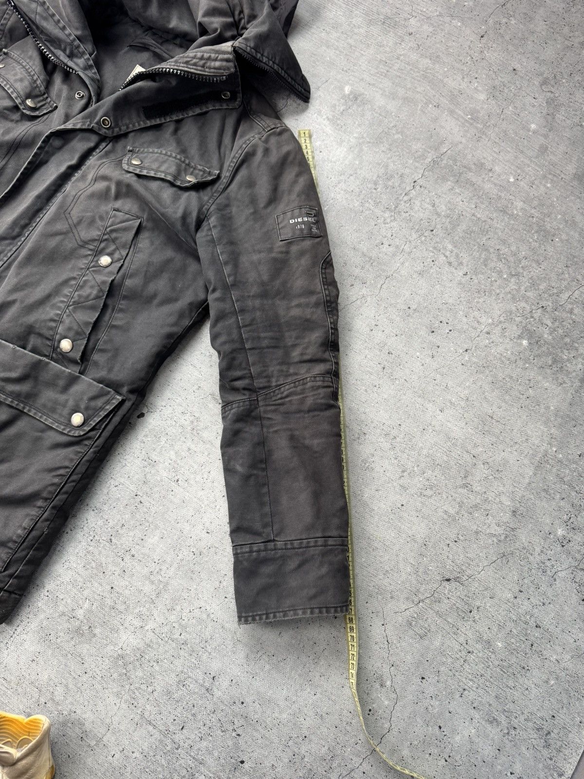 Diesel Vtg Diesel Distressed Multi Pocket Y2K Jacket Japanese style Size US M / EU 48-50 / 2 - 10 Thumbnail