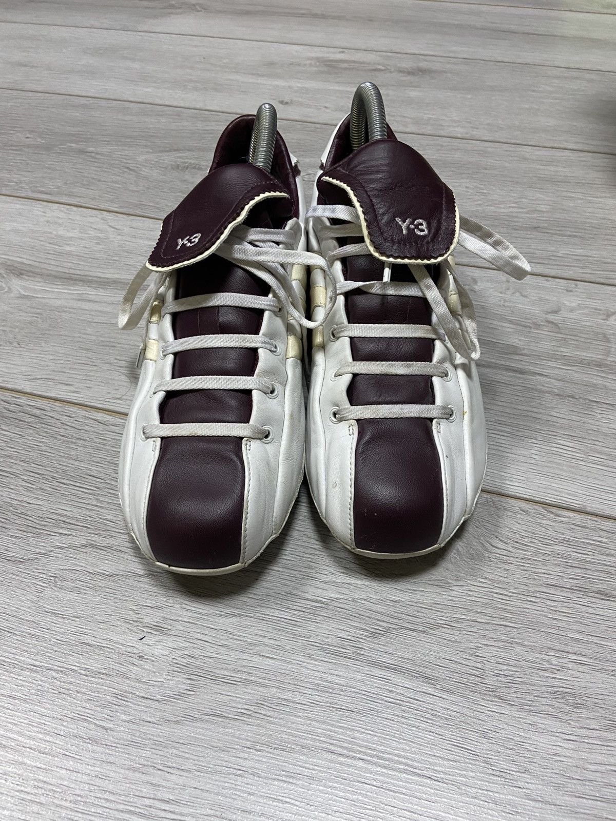 Yohji Yamamoto Y-3 Yohji vintage leather boots trainers sneakers shoes Size US 7.5 / EU 40-41 - 7 Thumbnail