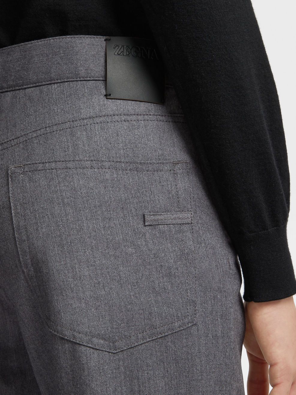 Ermenegildo Zegna o1s1rm0225 RUDP46A7 Pant in Dark Grey Size US 30 / EU 46 - 5 Thumbnail