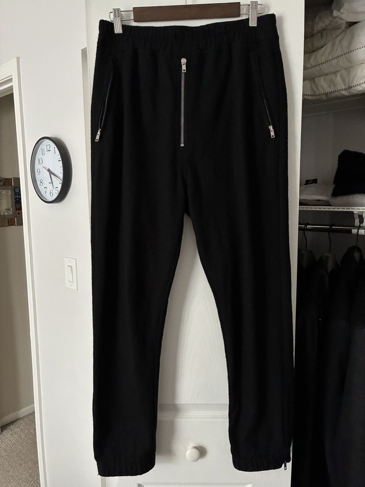 RICK OWENS LUXOR BELA wool joggers pants s/m