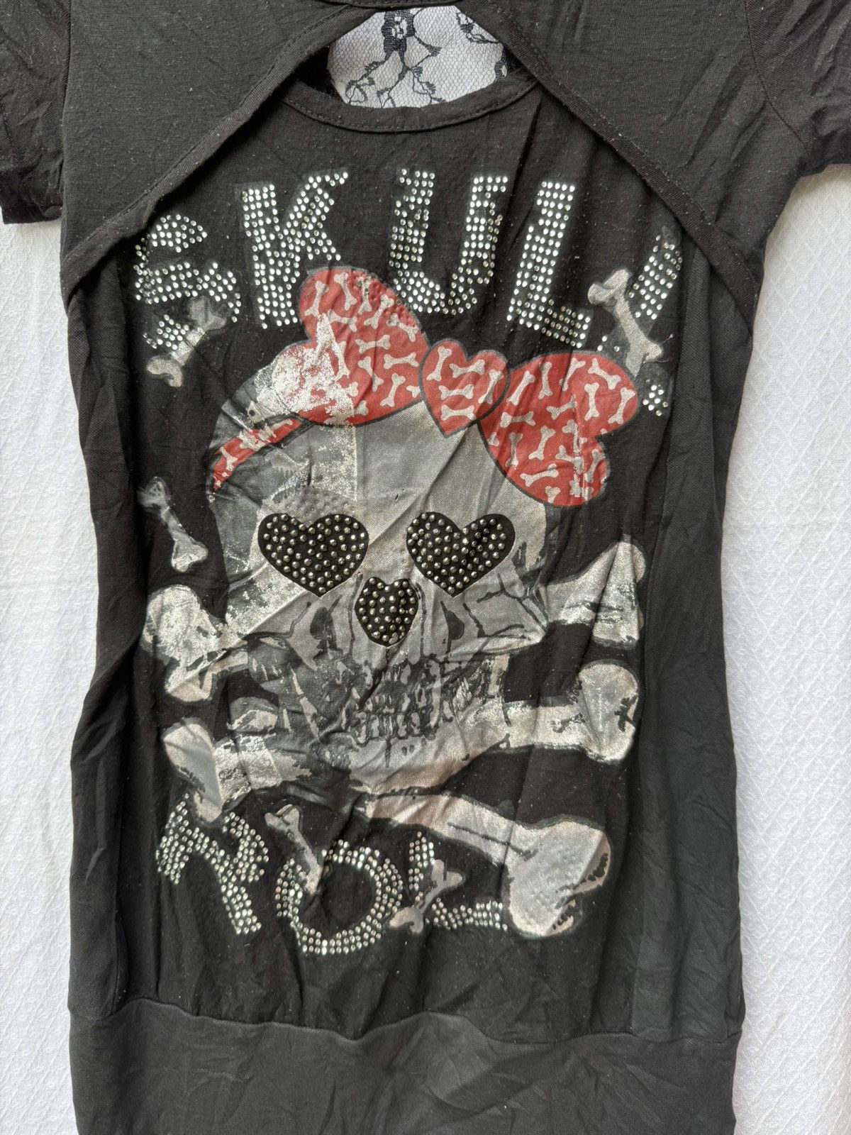 Japanese Brand Skull gothic dress mini Size XS / US 0-2 / IT 36-38 - 4 Thumbnail