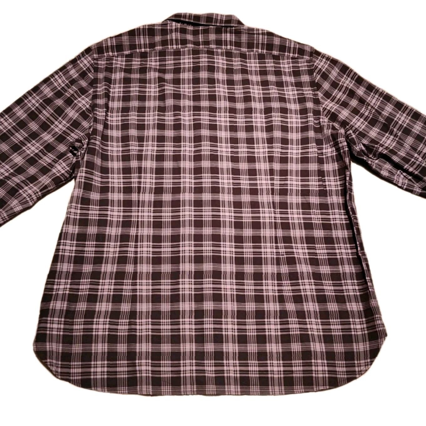 John Varvatos John Varvatos Star USA Plaid Button-Up Shirt Size L Multicolor 100% Cotton Casual Party Mens Size US L / EU 52-54 / 3 - 2 Thumbnail