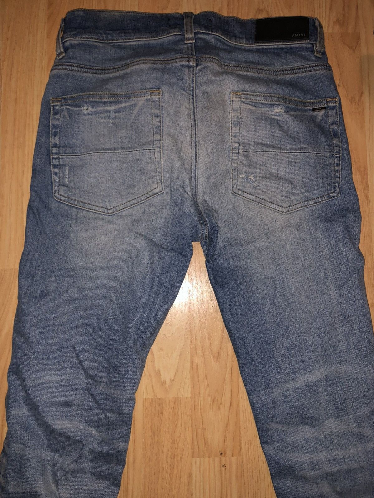 Amiri Amiri Stack Jean Antique Indigo - Size 31 Size US 31 - 6 Thumbnail