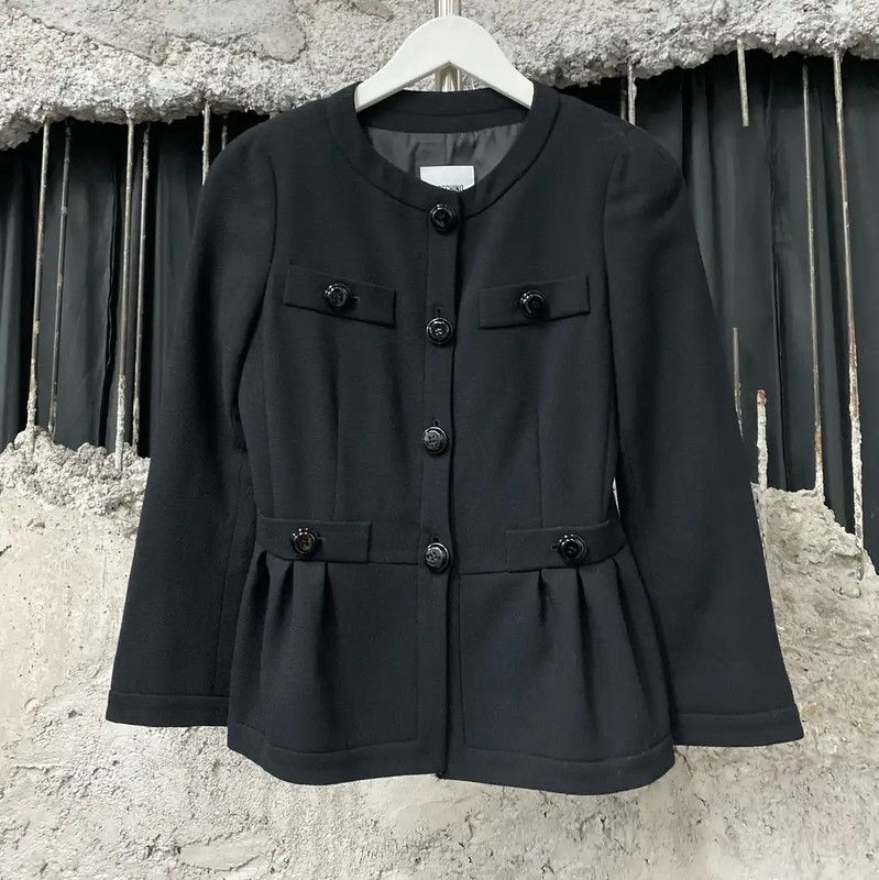 Moschino Moschino Black Women's Jacket for Spring and Autumn 0089 Size ONE SIZE - 1 Thumbnail