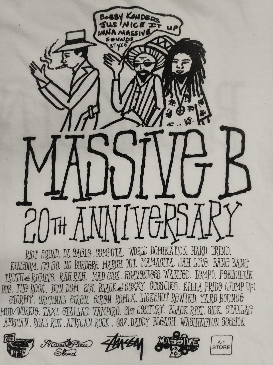 Stussy Stussy X Massive B 20th Anniversary Short Sleeve Shirt Size US L / EU 52-54 / 3 - 3 Thumbnail