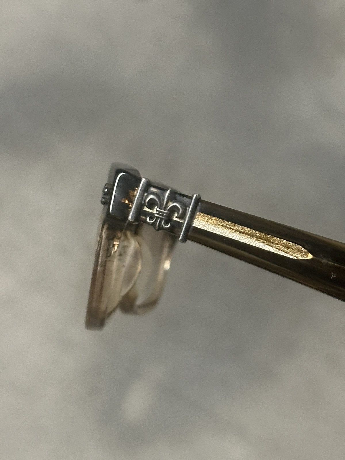 Chrome Hearts Chrome Hearts “Gittin Any? Brown/Clear Translucent Glasses Size ONE SIZE - 11 Thumbnail