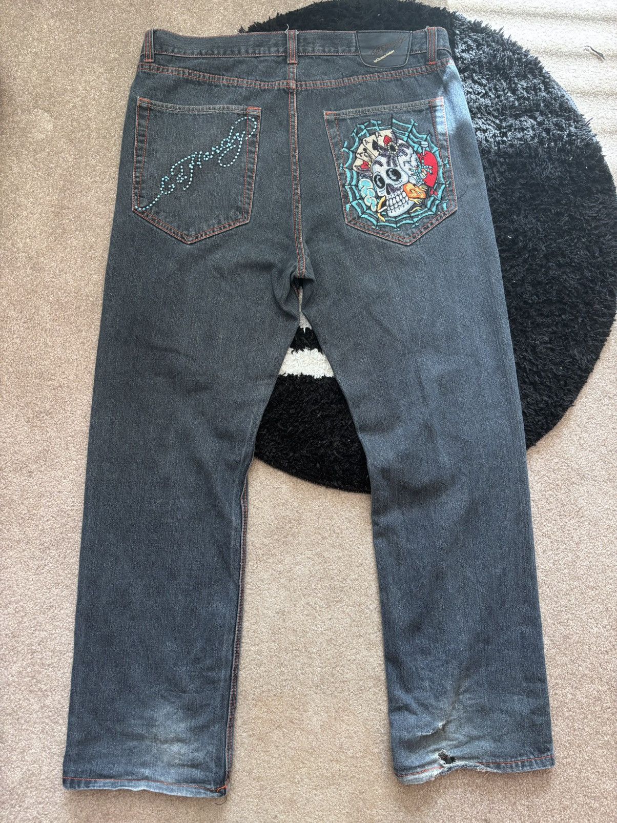 Ed Hardy Vinatge Mens Ed Hardy denim jeans Size US 38 / EU 54 - 1 Thumbnail